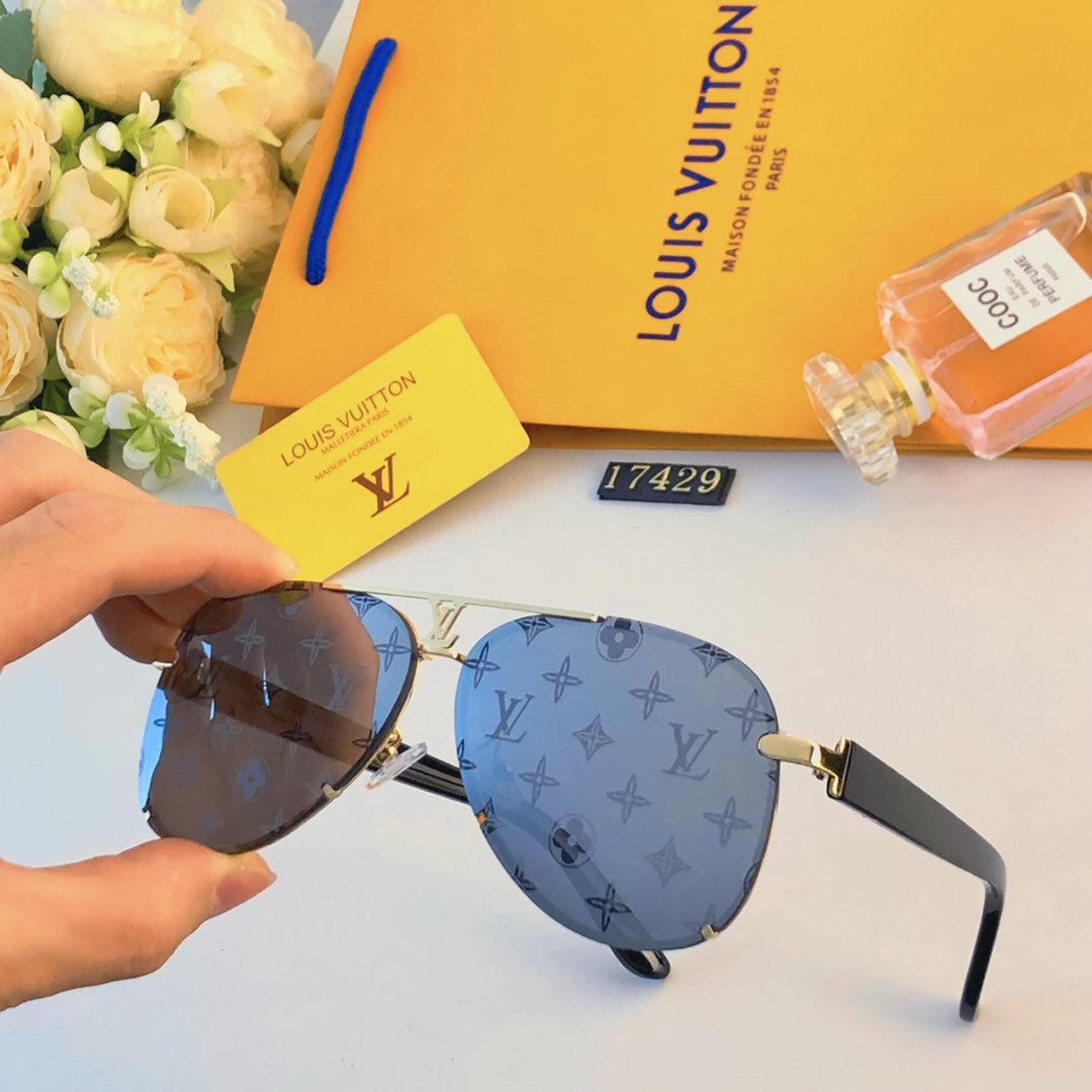 LV popular printed sunglasses-196