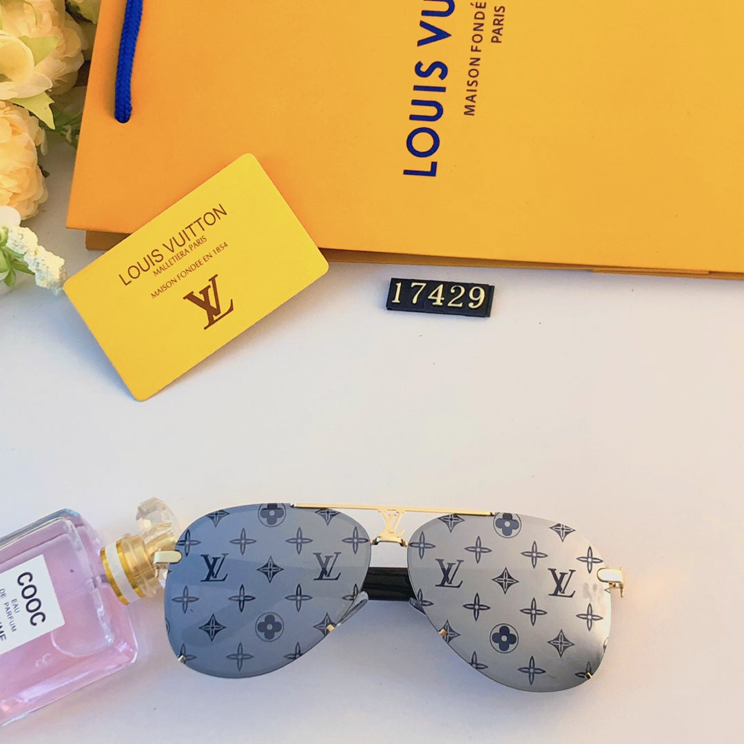 LV popular printed sunglasses-196
