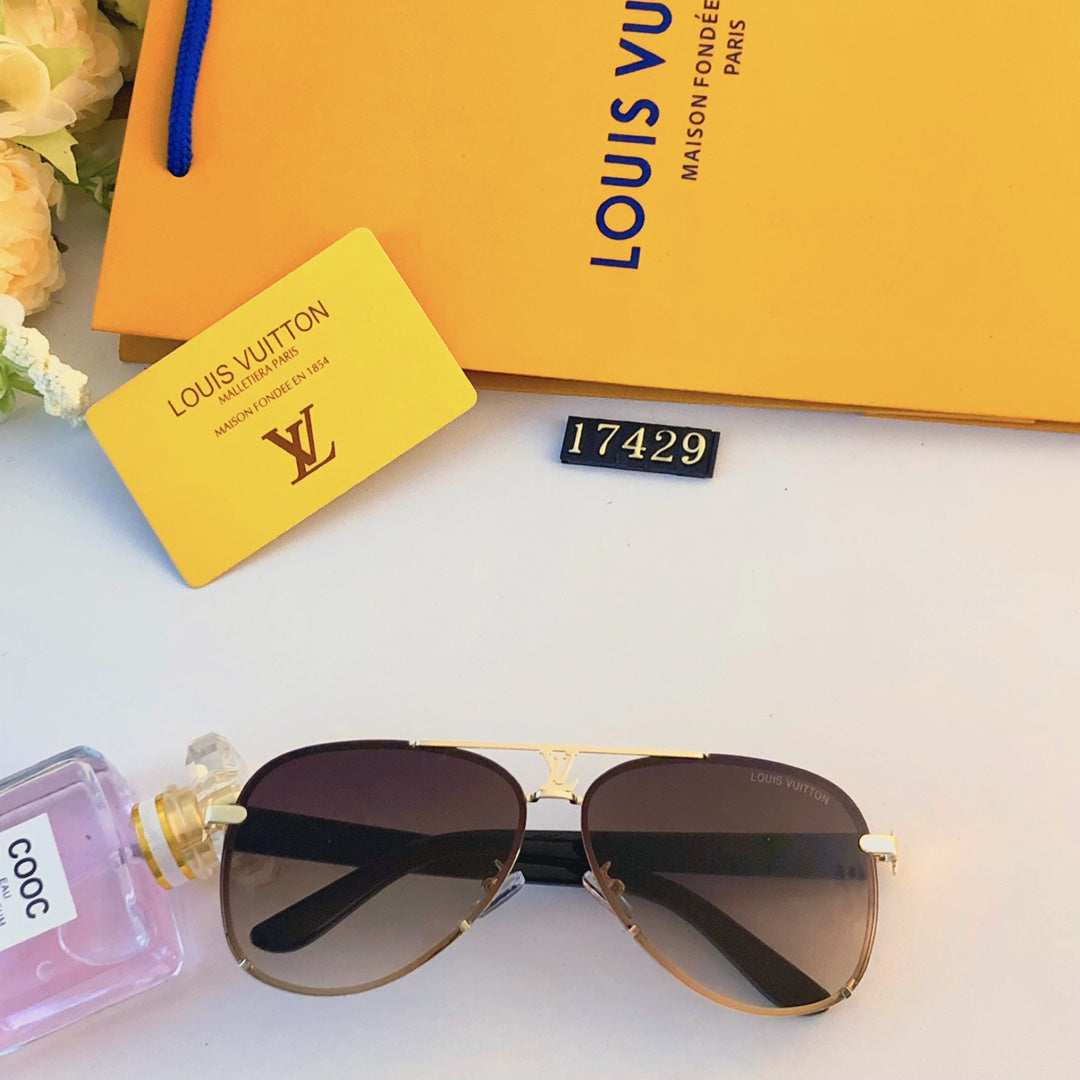 LV popular printed sunglasses-196