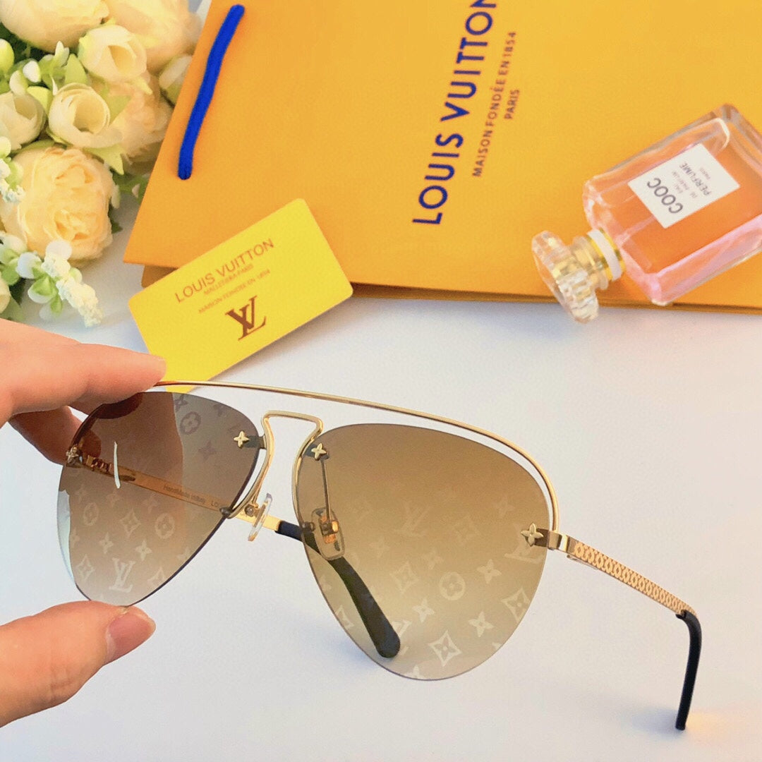 LV popular printed sunglasses-199