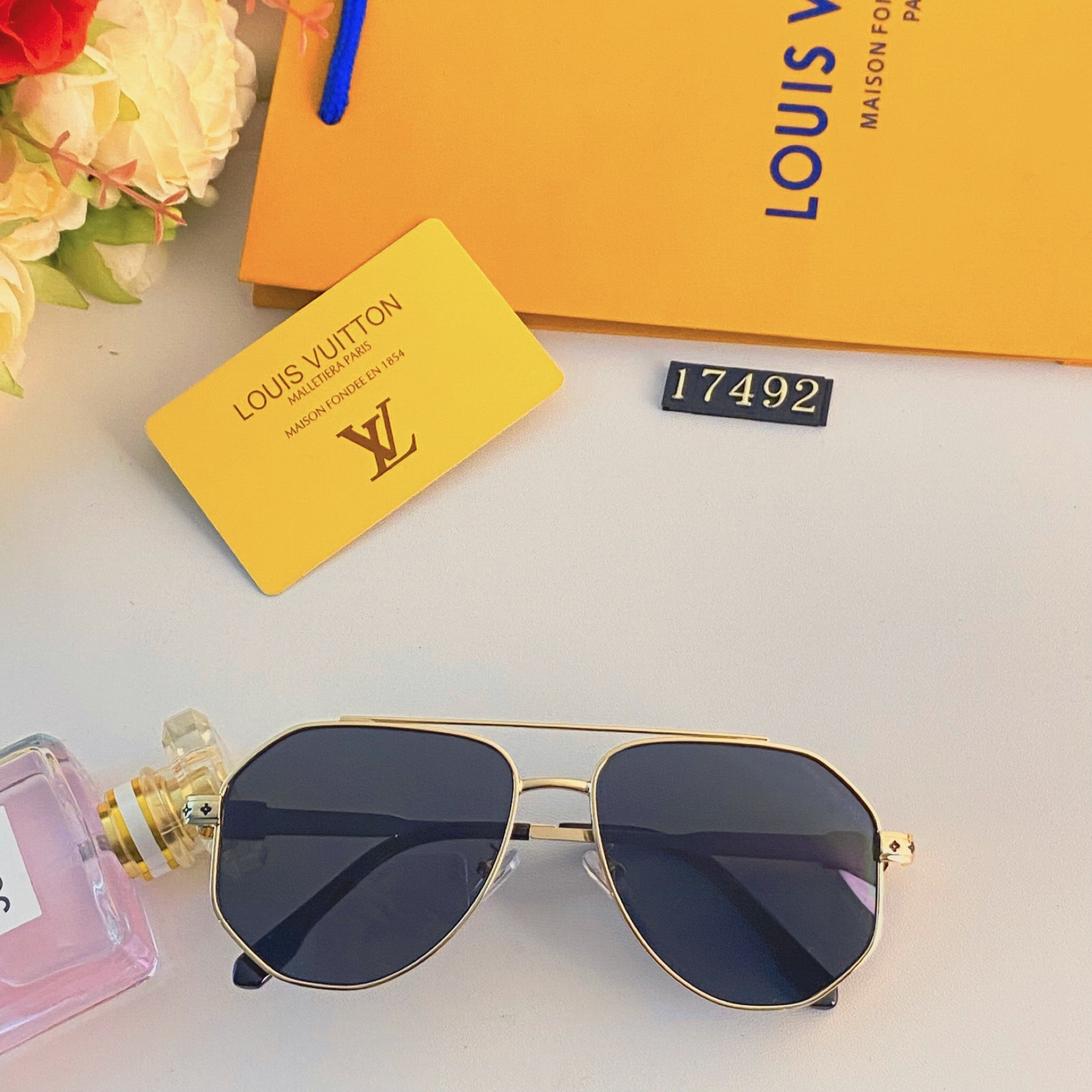 LV popular printed sunglasses-205