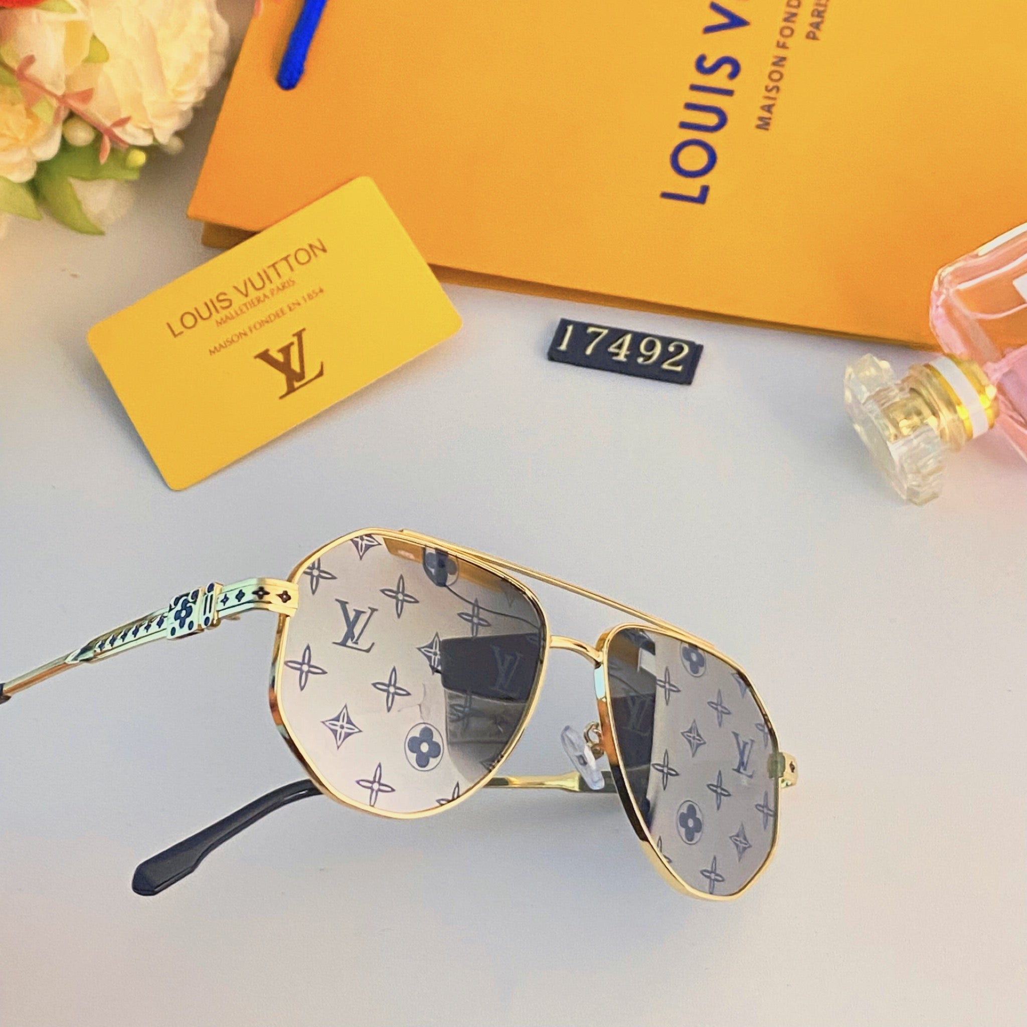 LV popular printed sunglasses-205
