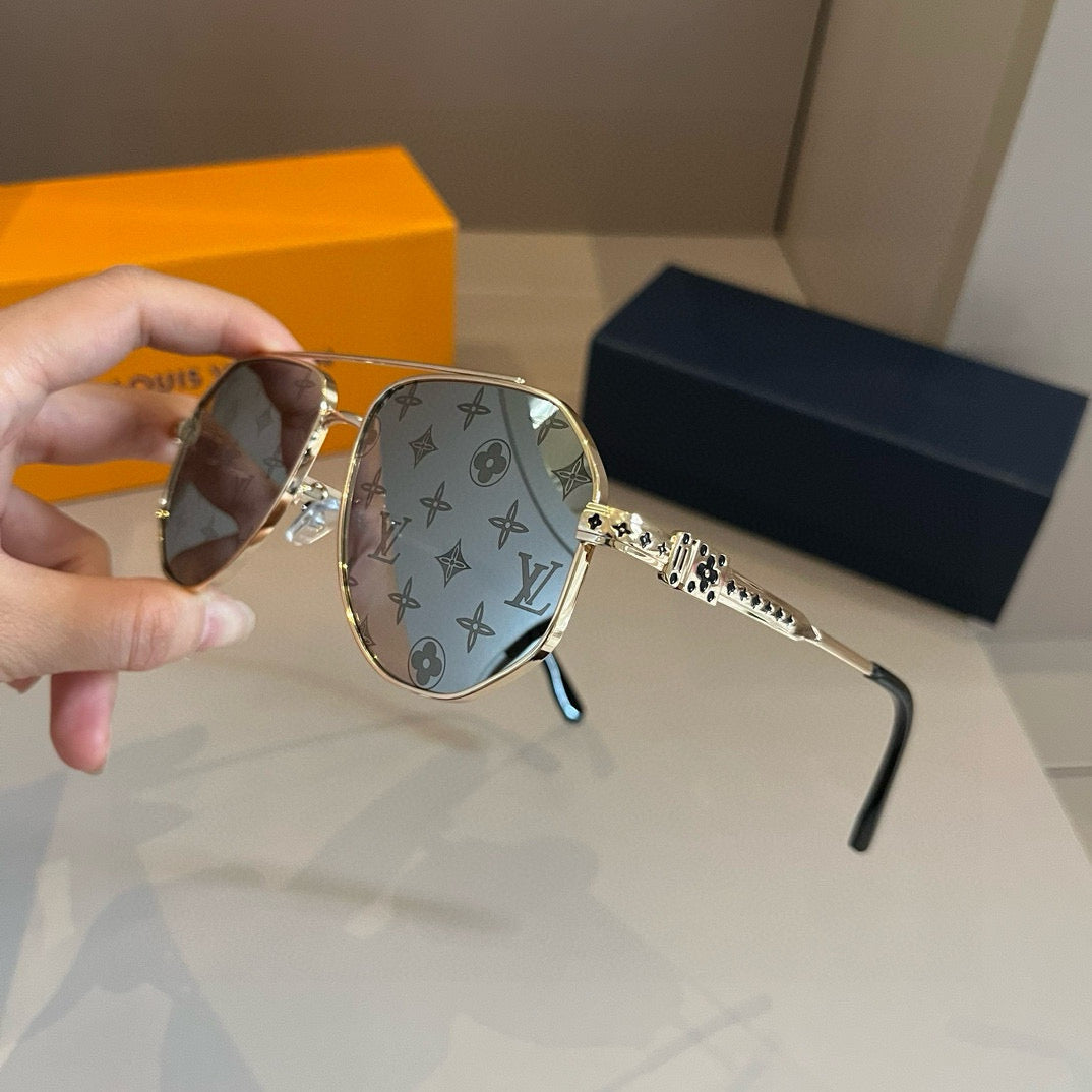 LV popular printed sunglasses-211