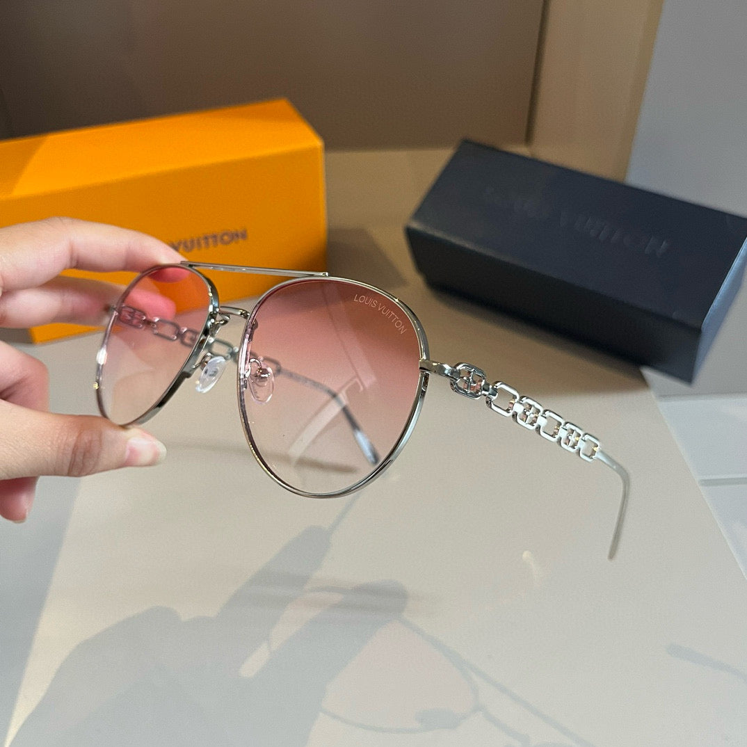 LV popular printed sunglasses-215