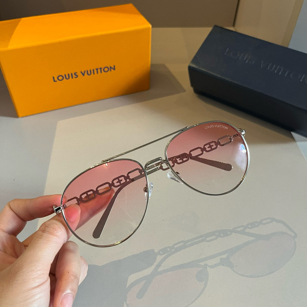 LV popular printed sunglasses-215