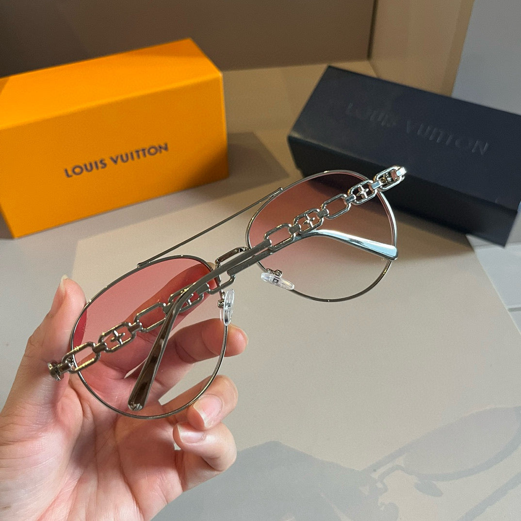 LV popular printed sunglasses-215