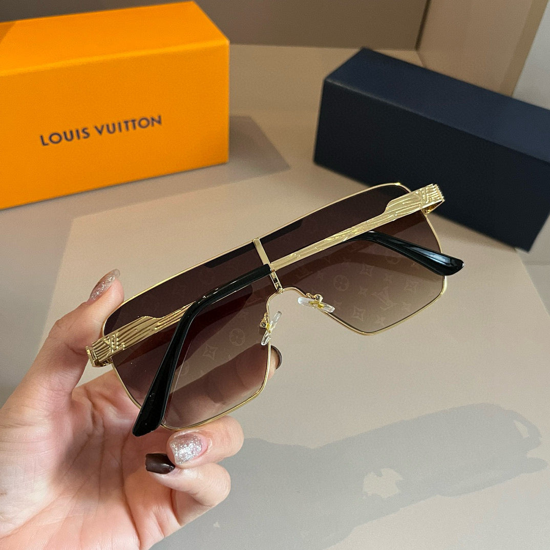 LV popular printed sunglasses-216