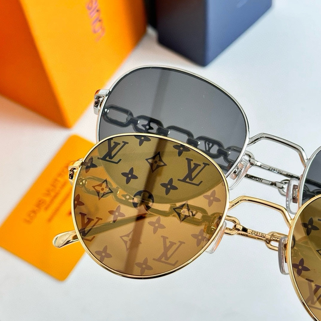 LV popular printed sunglasses-228