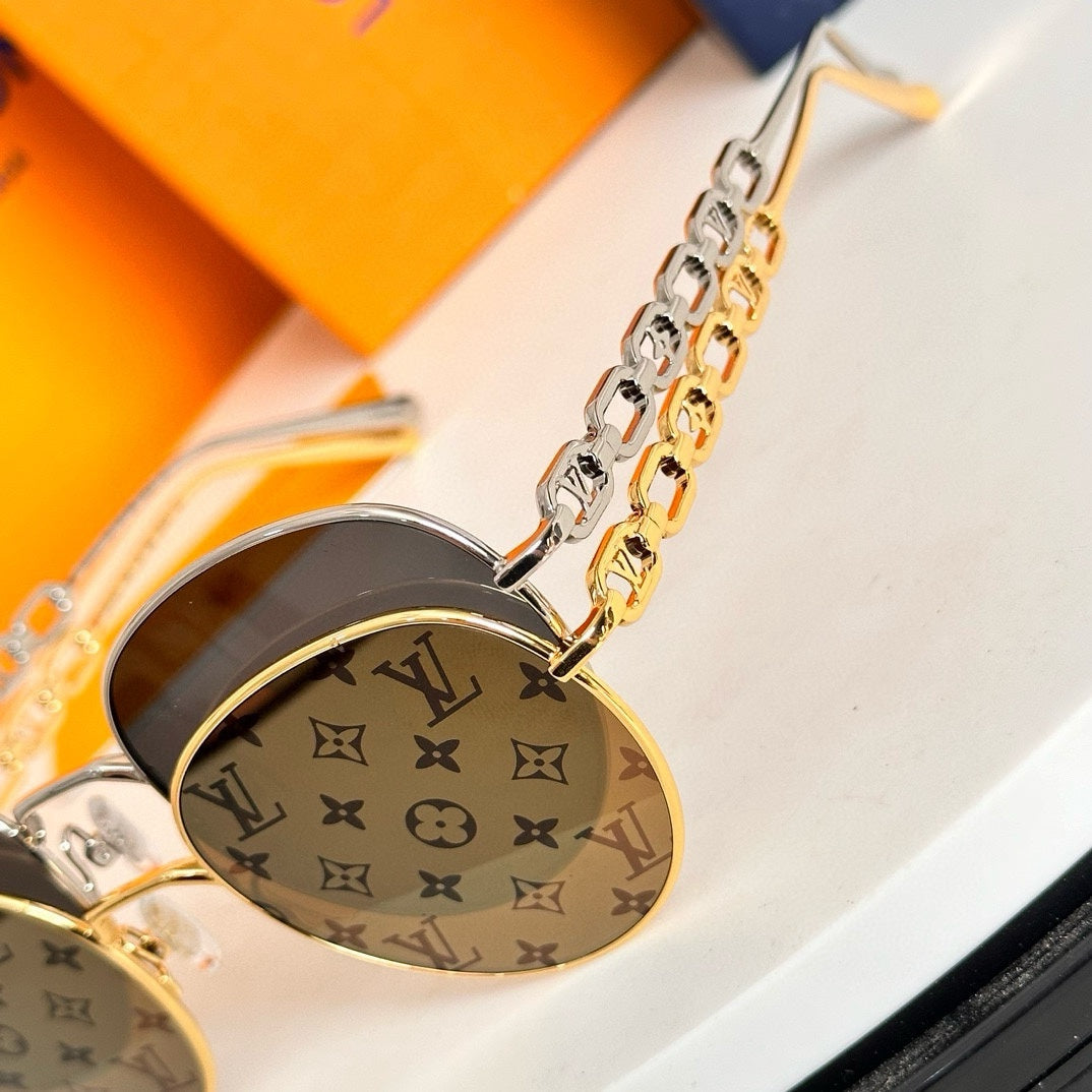 LV popular printed sunglasses-228
