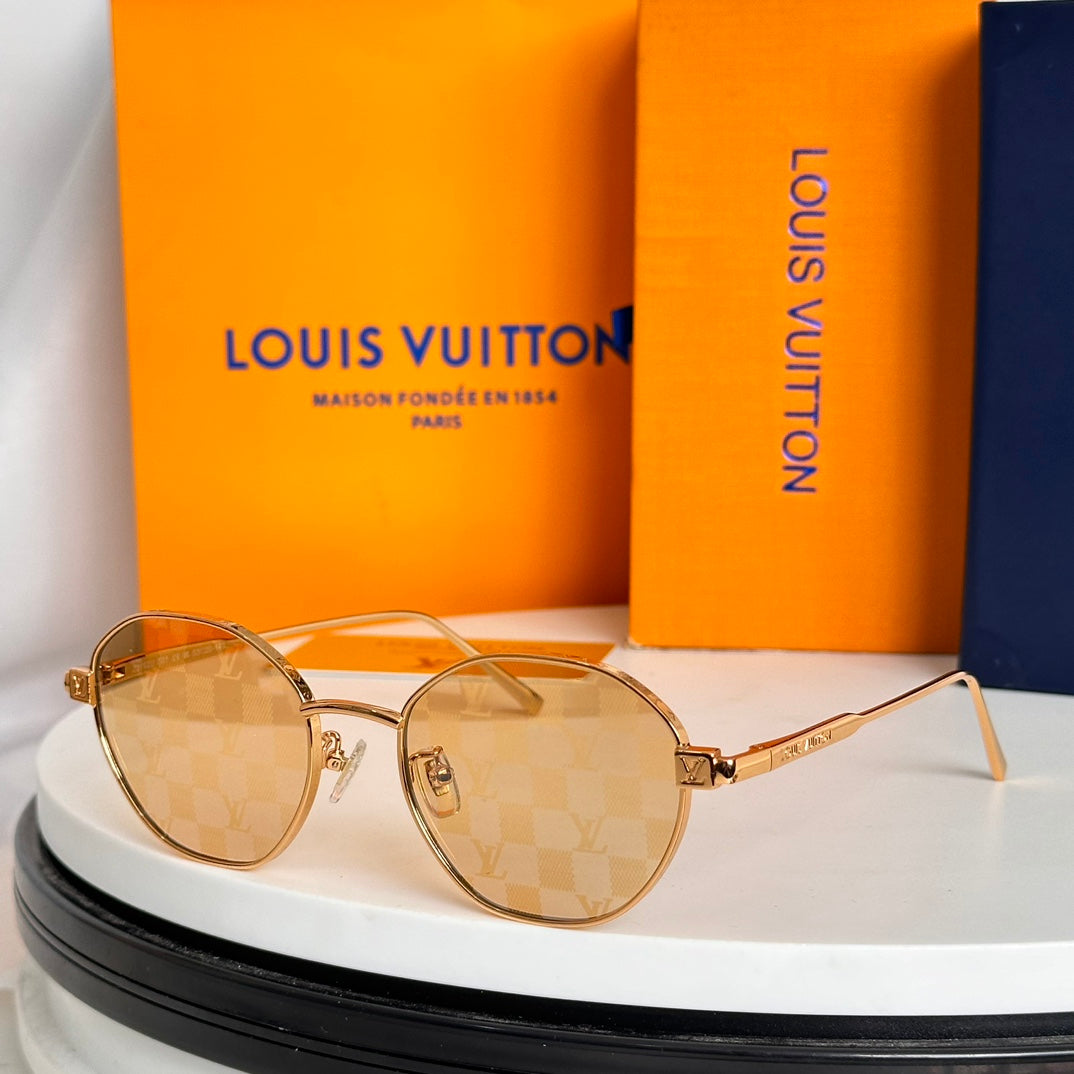 LV popular printed sunglasses-229