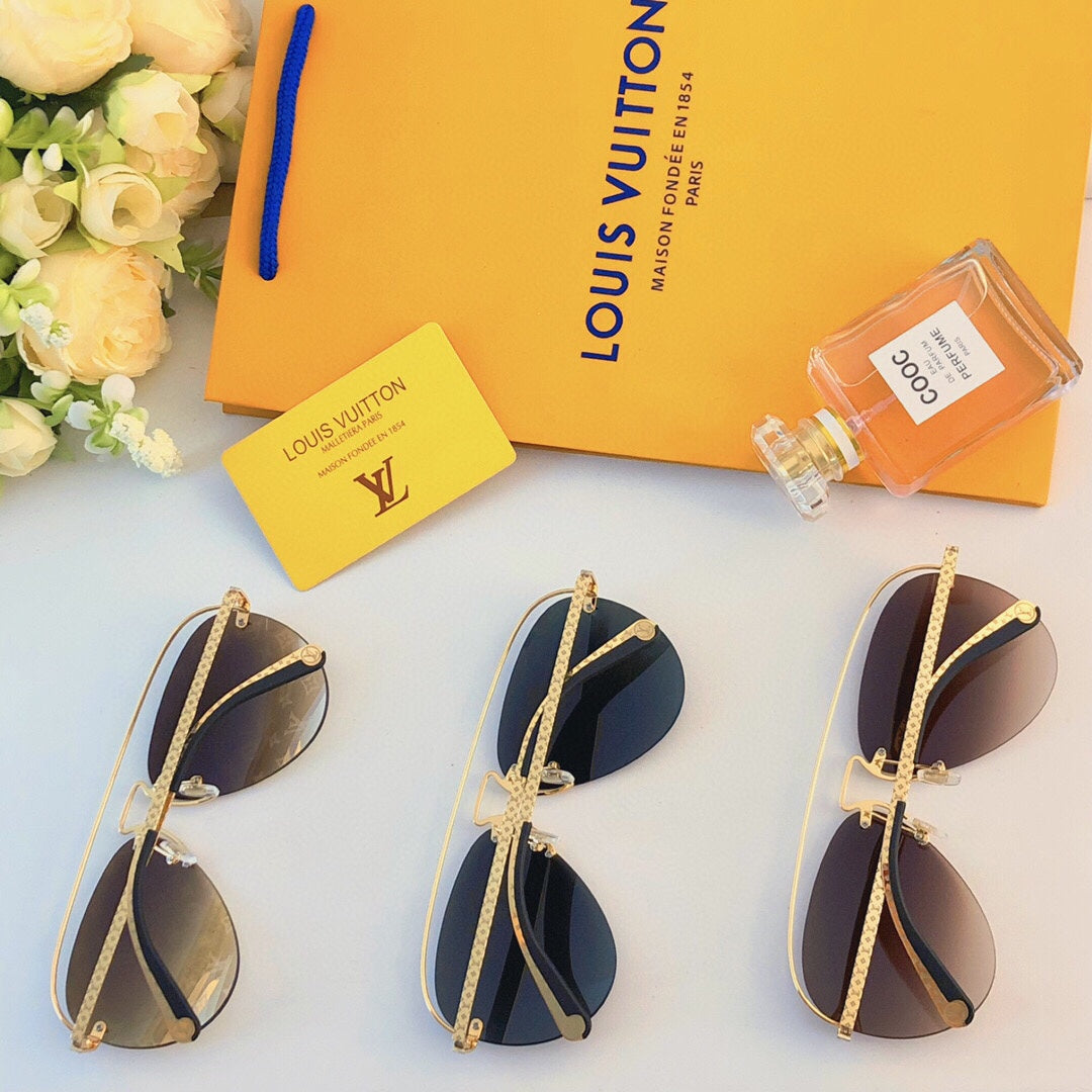 LV popular printed sunglasses-231