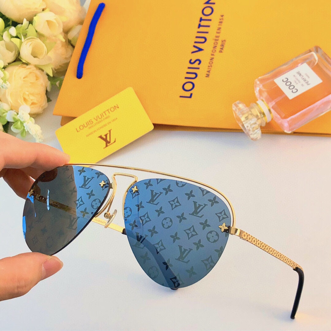LV popular printed sunglasses-231