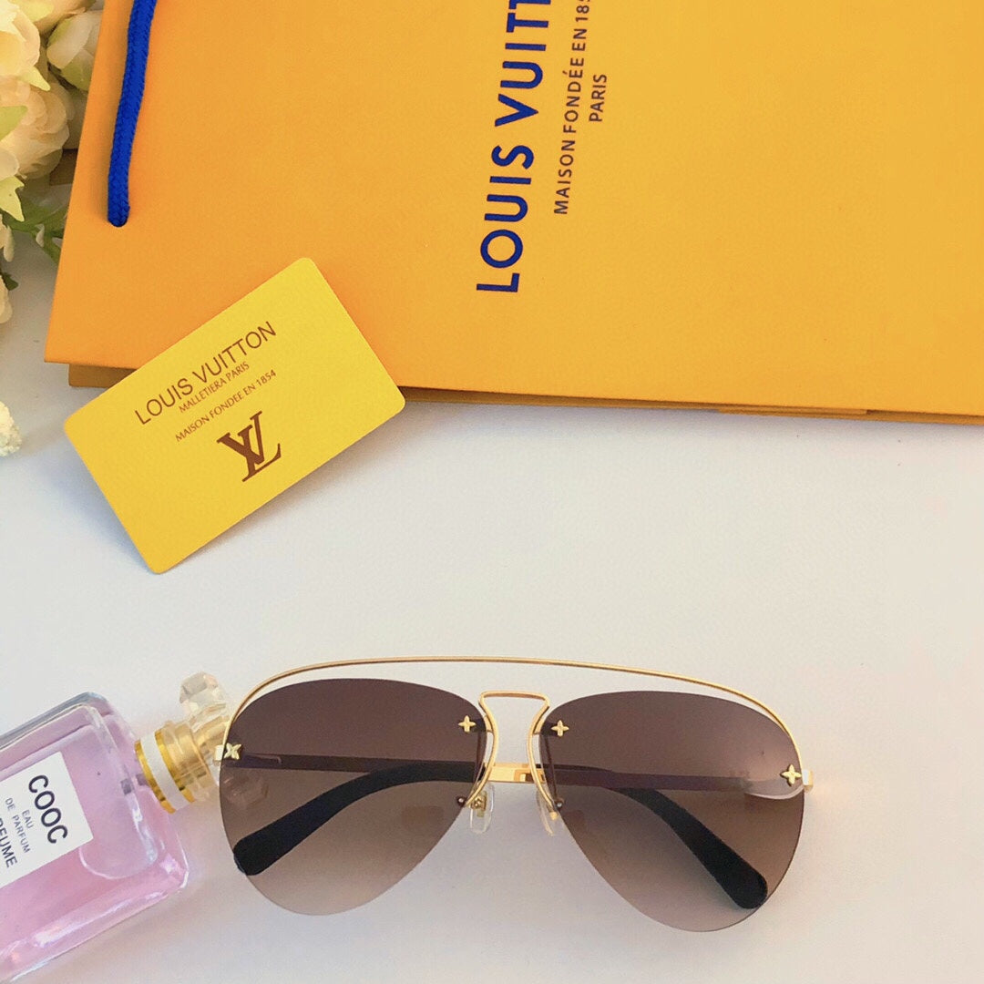 LV popular printed sunglasses-231