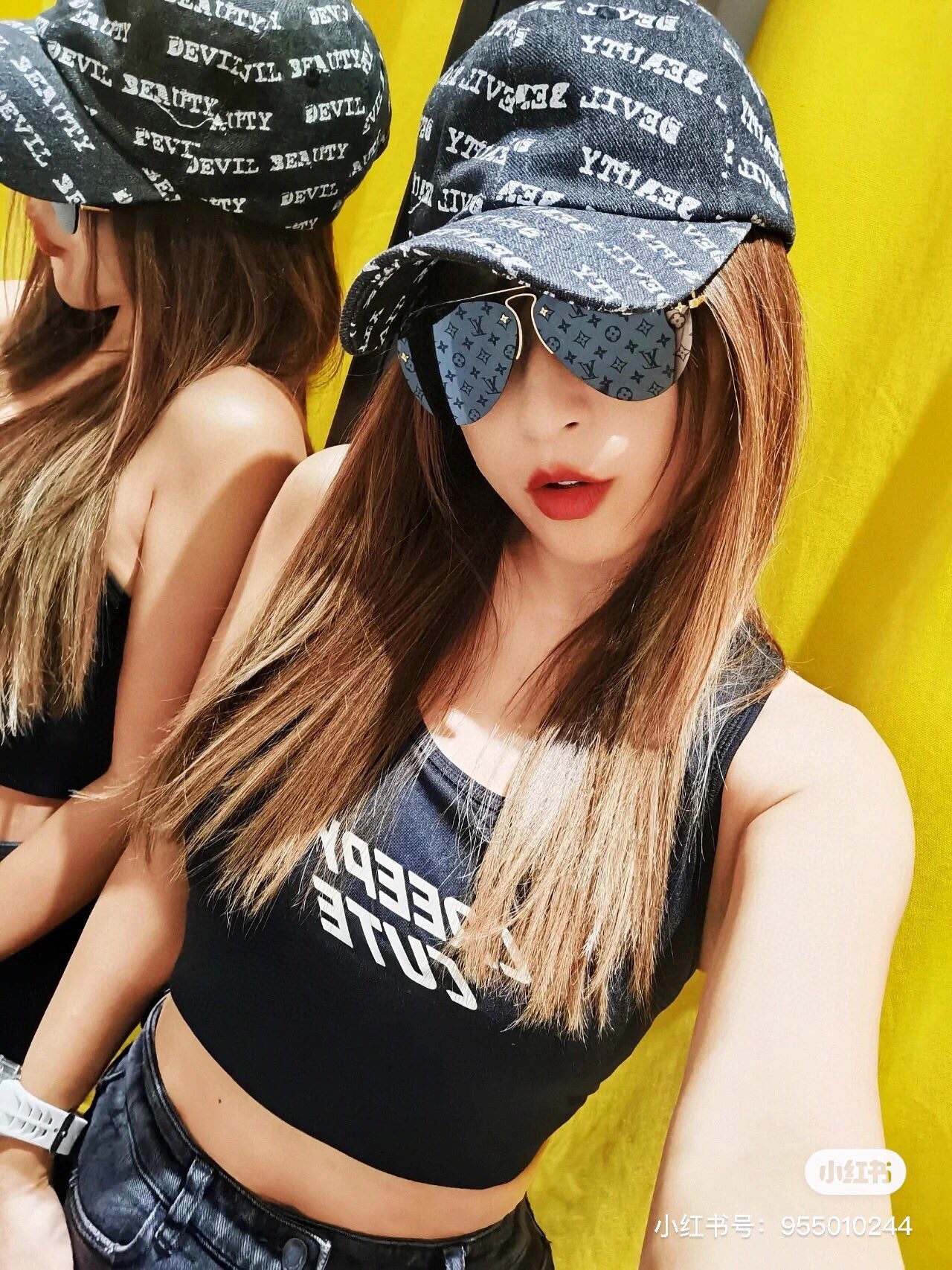 LV popular printed sunglasses-231