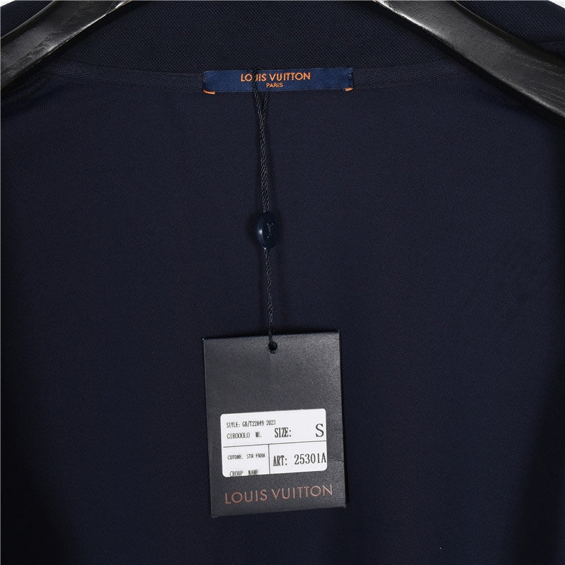 Louis Vuitton 23FW Monogram Tracksuit Jacket – Classic Full-Print Patchwork Design