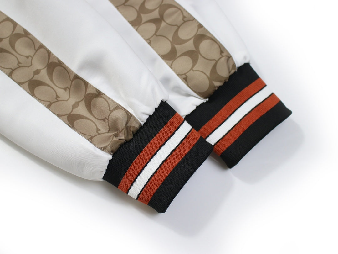 Gucci Monogram Logo Print Jacket – Vintage-Inspired Unisex Outerwear