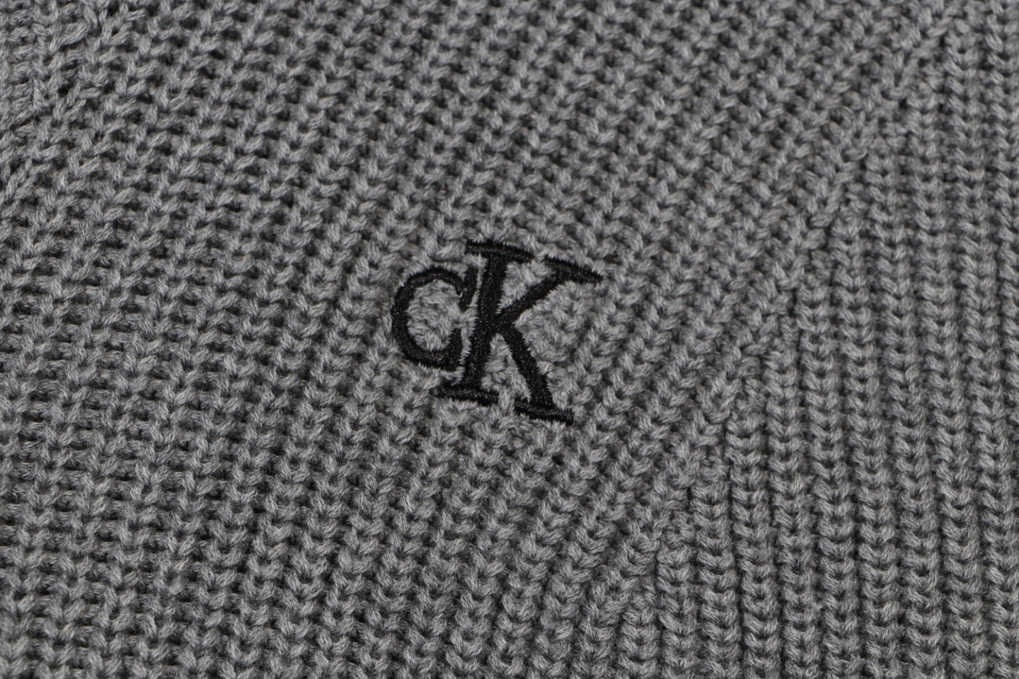 Calvin Klein Knit Zip Cardigan Jacket – Unisex Heavyweight Sweater (S420)