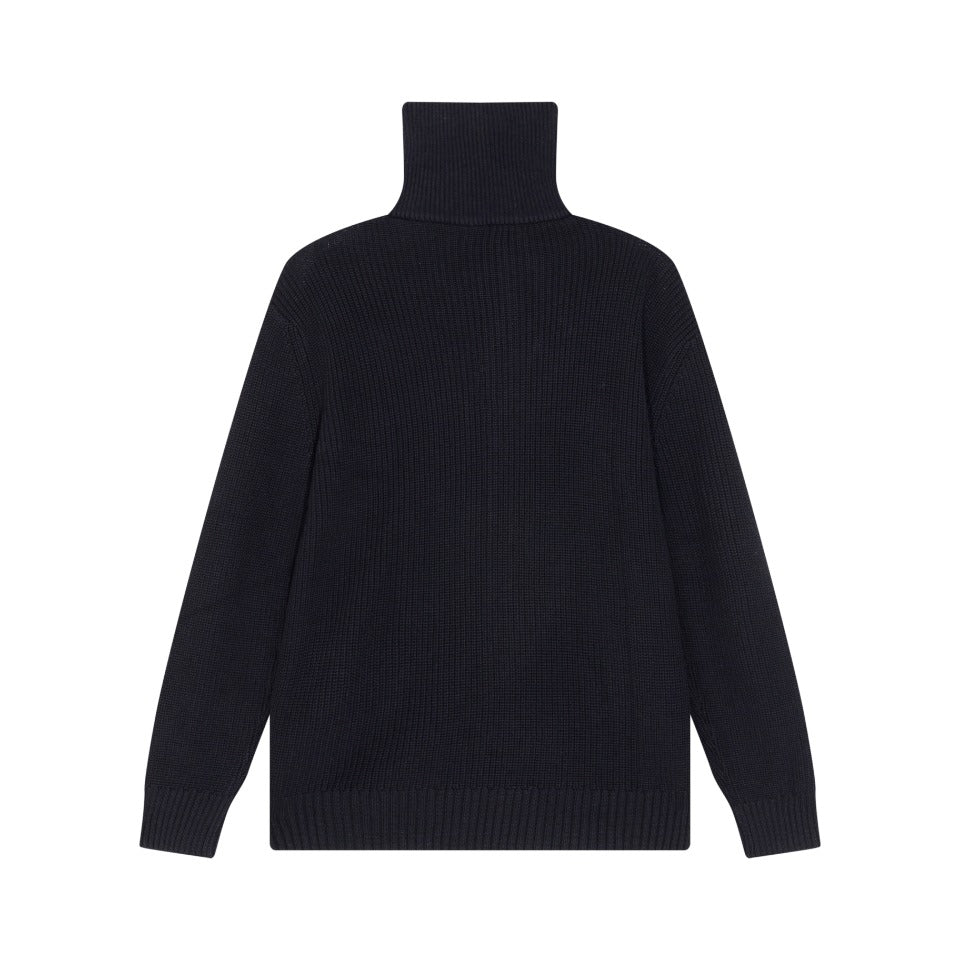 Calvin Klein Knit Zip Sweater Jacket – Unisex Heavyweight Cardigan (S420)