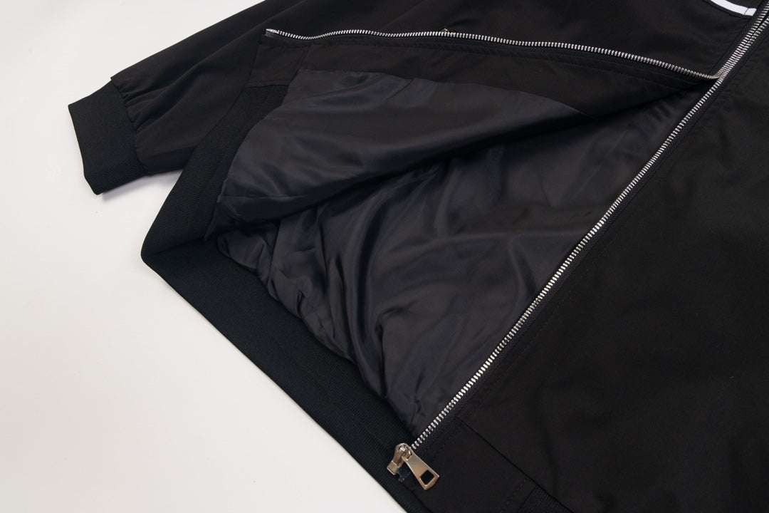 PRADA 24SS Recycled Nylon Jacket – Unisex Hooded & Stand Collar Outerwear