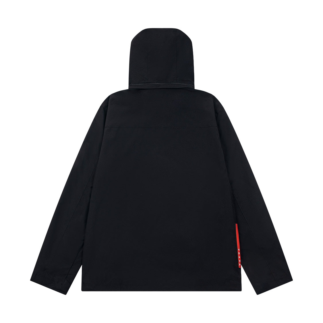 PRADA 1F5 Windbreaker Jacket – Unisex Detachable Hood Casual Outerwear