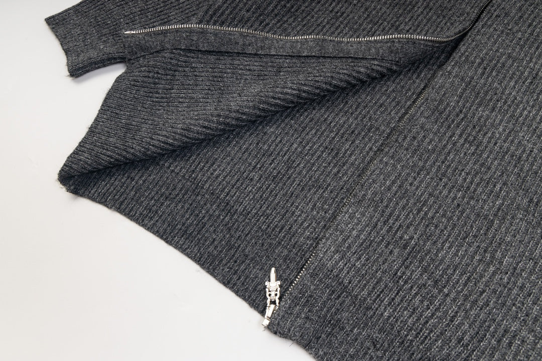 Chrome Hearts 0C31 Autumn/Winter Knit Hoodie – Unisex Business-Casual Sweater