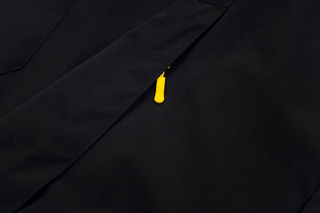 PRADA 1F5 Windbreaker Jacket – Unisex Detachable Hood Casual Outerwear