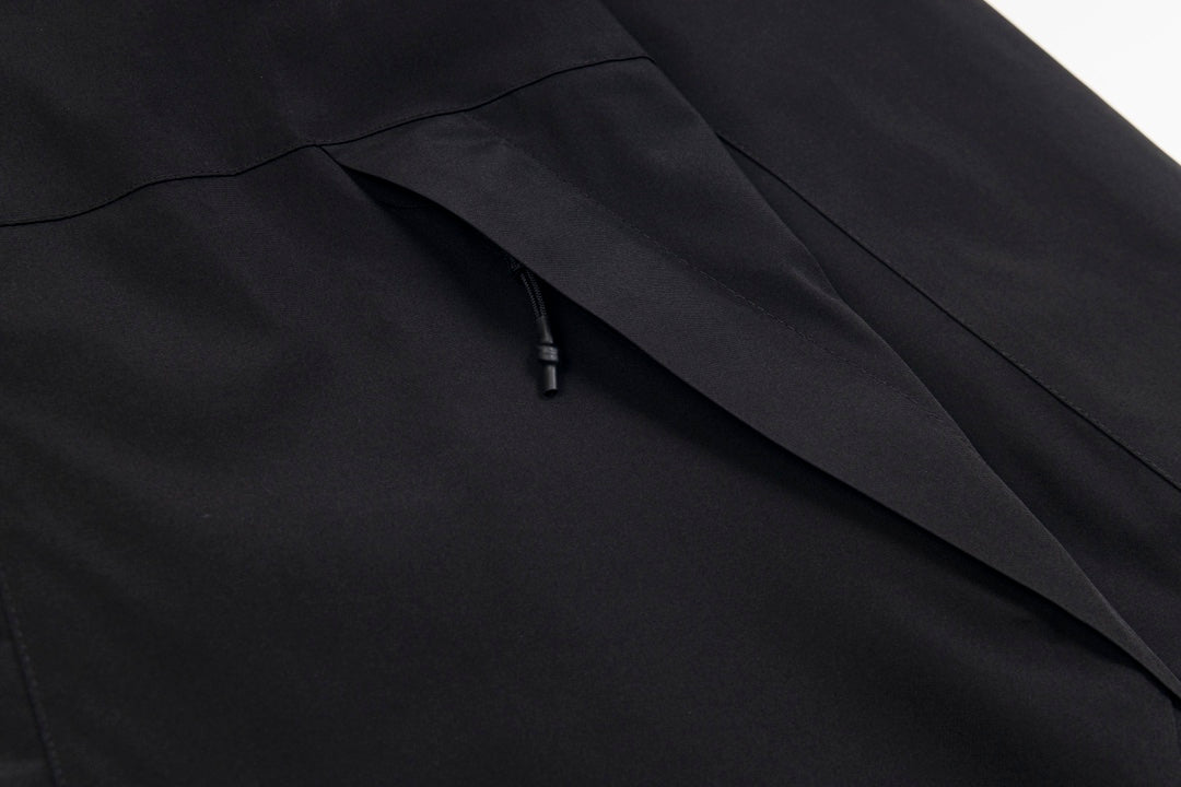 PRADA 1F5 Windbreaker Jacket – Unisex Detachable Hood Casual Outerwear