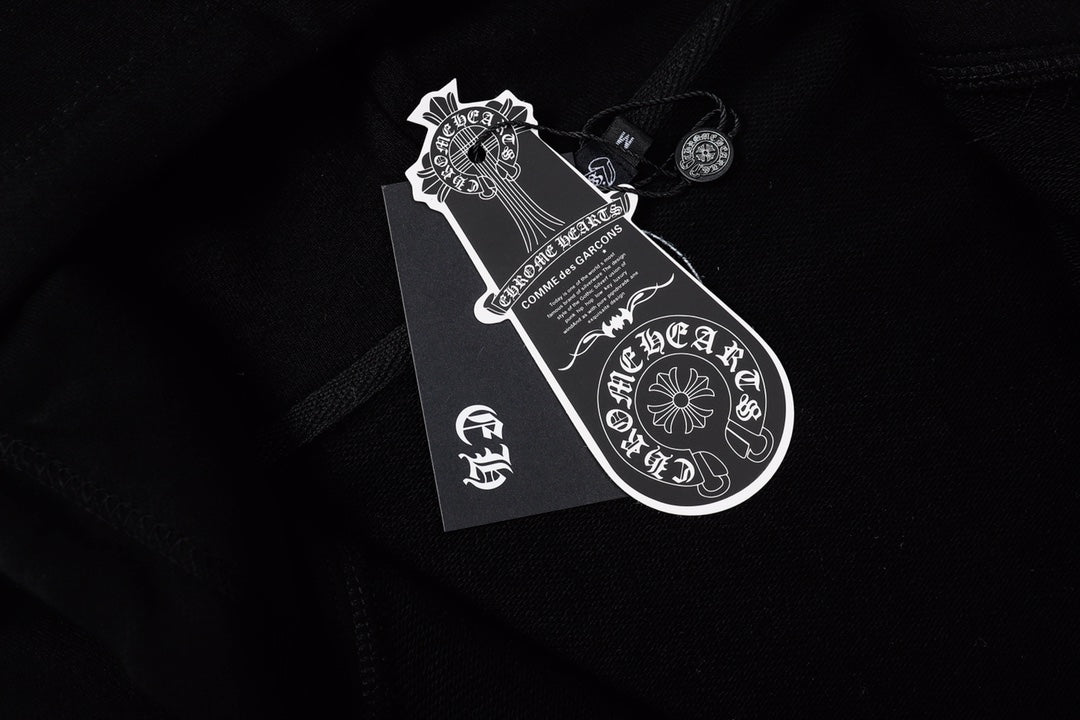 Chrome Hearts 8523 Multi-Graphic Zip Hoodie – Unisex Streetwear Sweatshirt