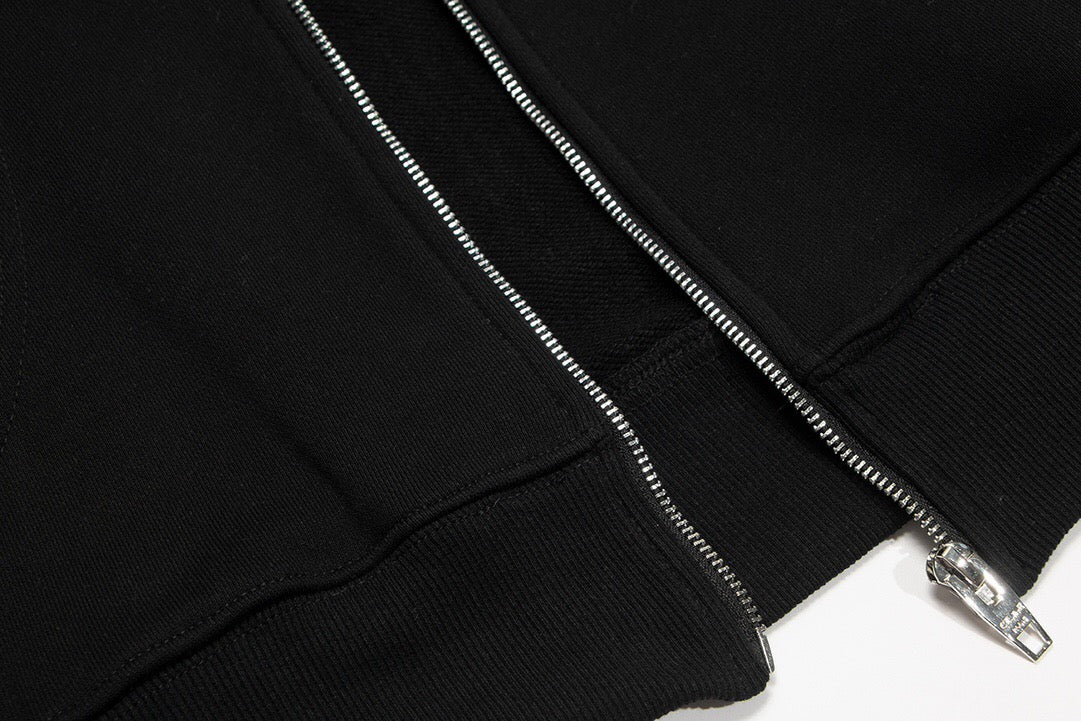 CELINE #210 Embroidered Logo Hoodie – Unisex Oversized Luxury Cotton Sweatshirt