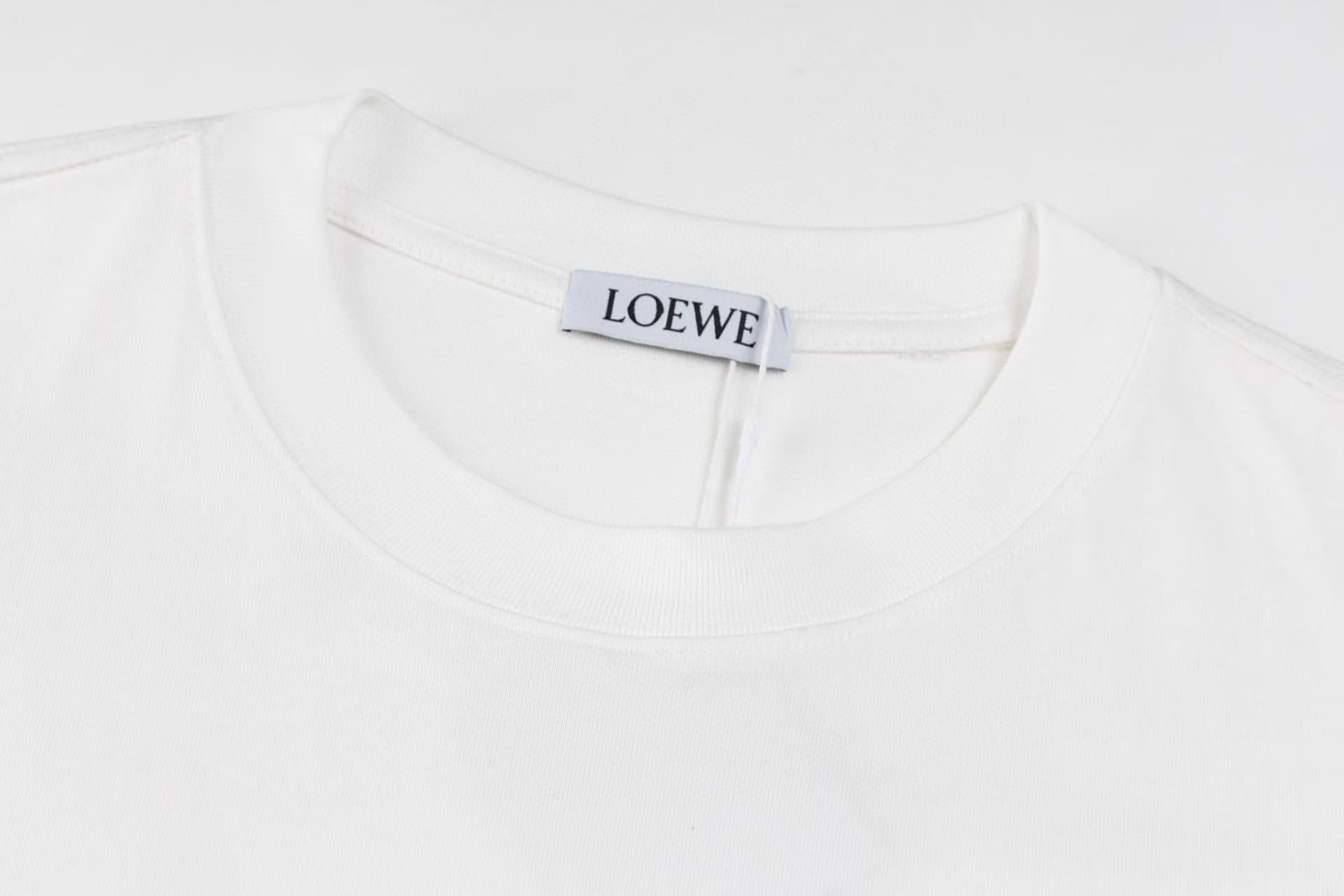 Loewe 2025 Summer New Collection – Luxury Logo Cotton T-Shirt