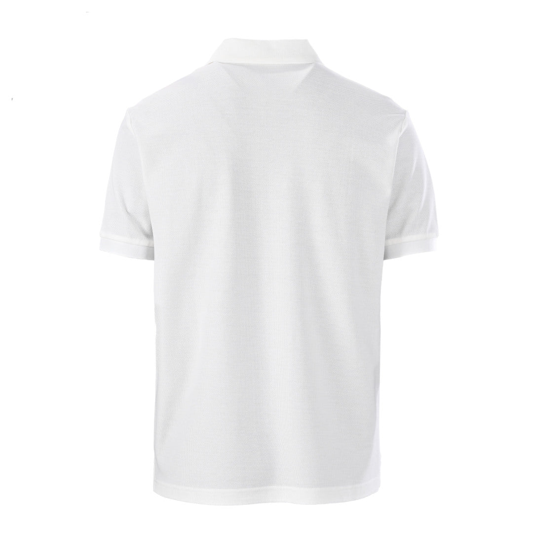 Prada PRD Triangle Logo Zip Polo Shirt – Luxury Piqué Cotton Short Sleeve