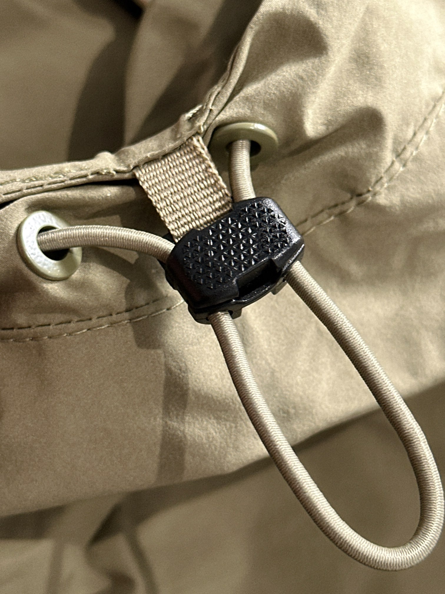 LV Fall Winter 2024 Hooded Nylon Zip Trench Jacket | Refined Urban Luxury