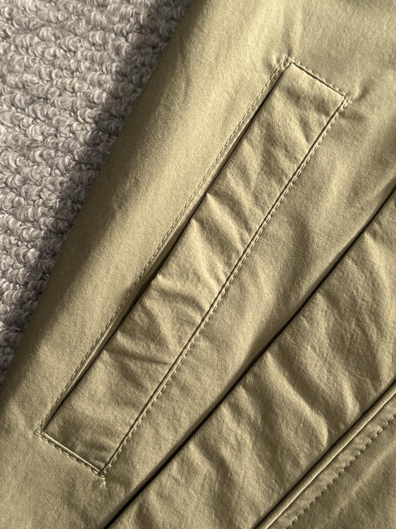 LV Fall Winter 2024 Hooded Nylon Zip Trench Jacket | Refined Urban Luxury