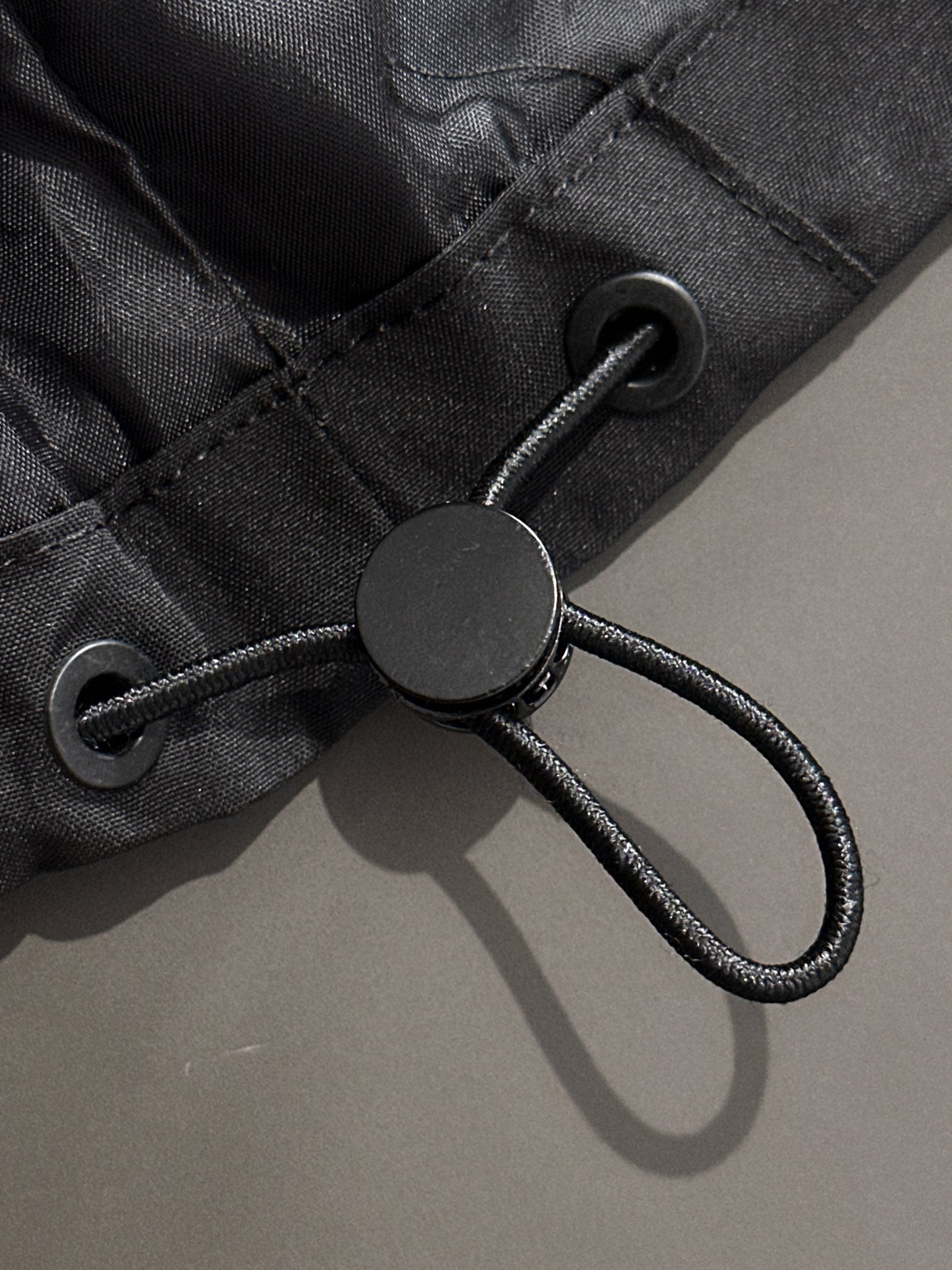 LV Fall Winter 2024 Hooded Nylon Zip Trench Jacket | Lightweight Urban Luxury