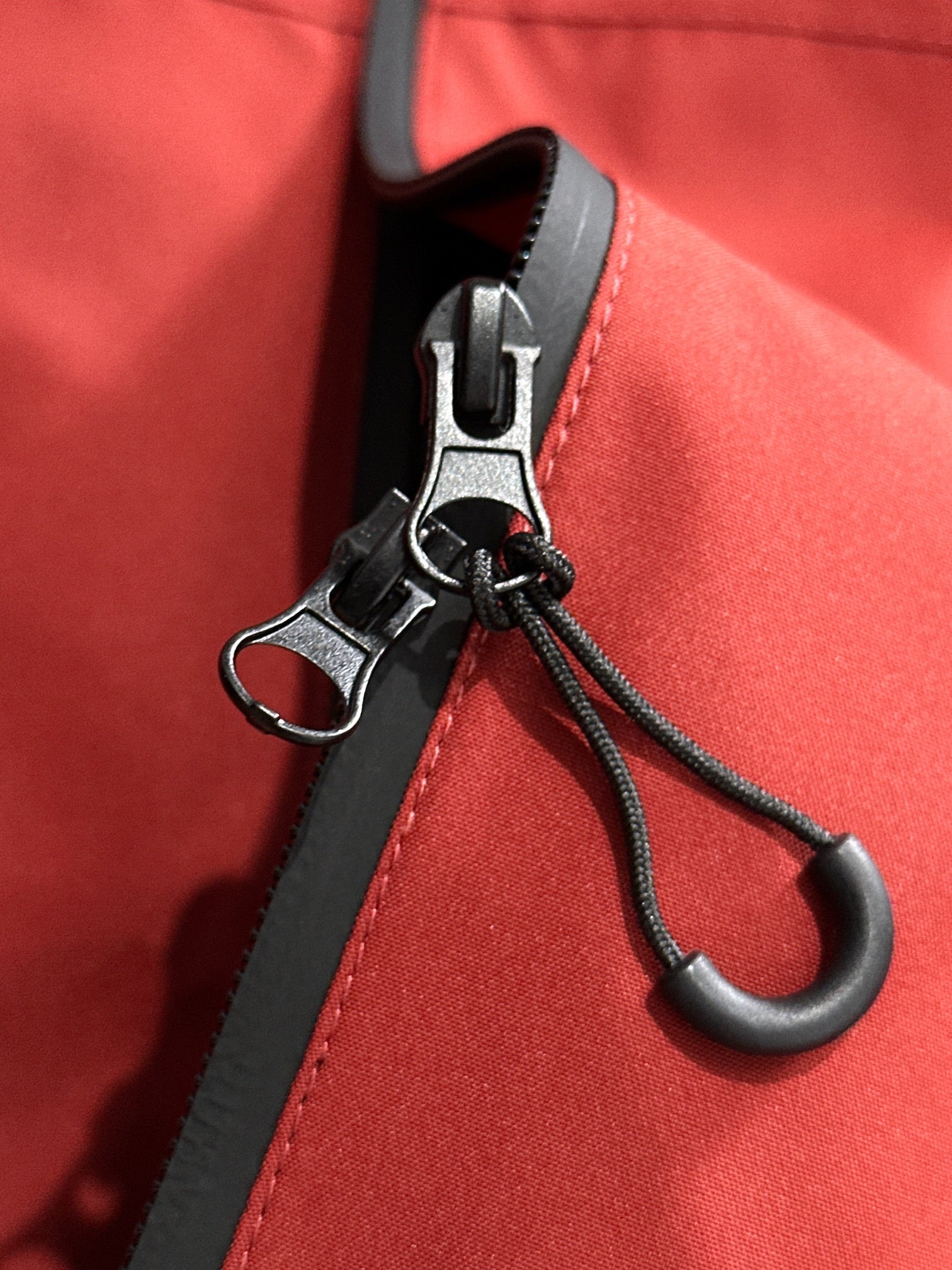 LV Fall Winter 2024 Hooded Nylon Zip Jacket | Lightweight Urban Luxury