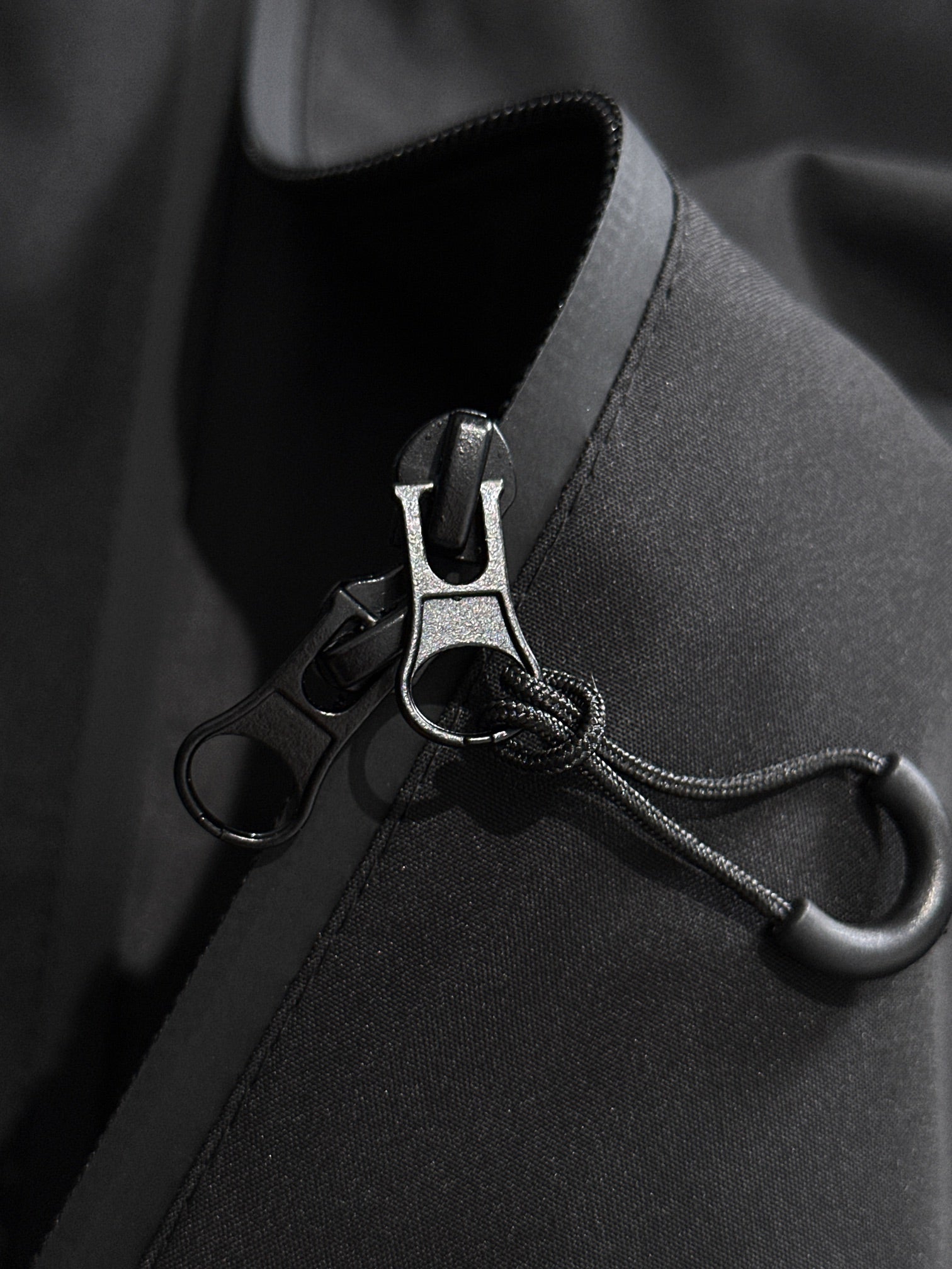 LV Fall Winter 2024 Hooded Nylon Zip Jacket | Lightweight Urban Luxury