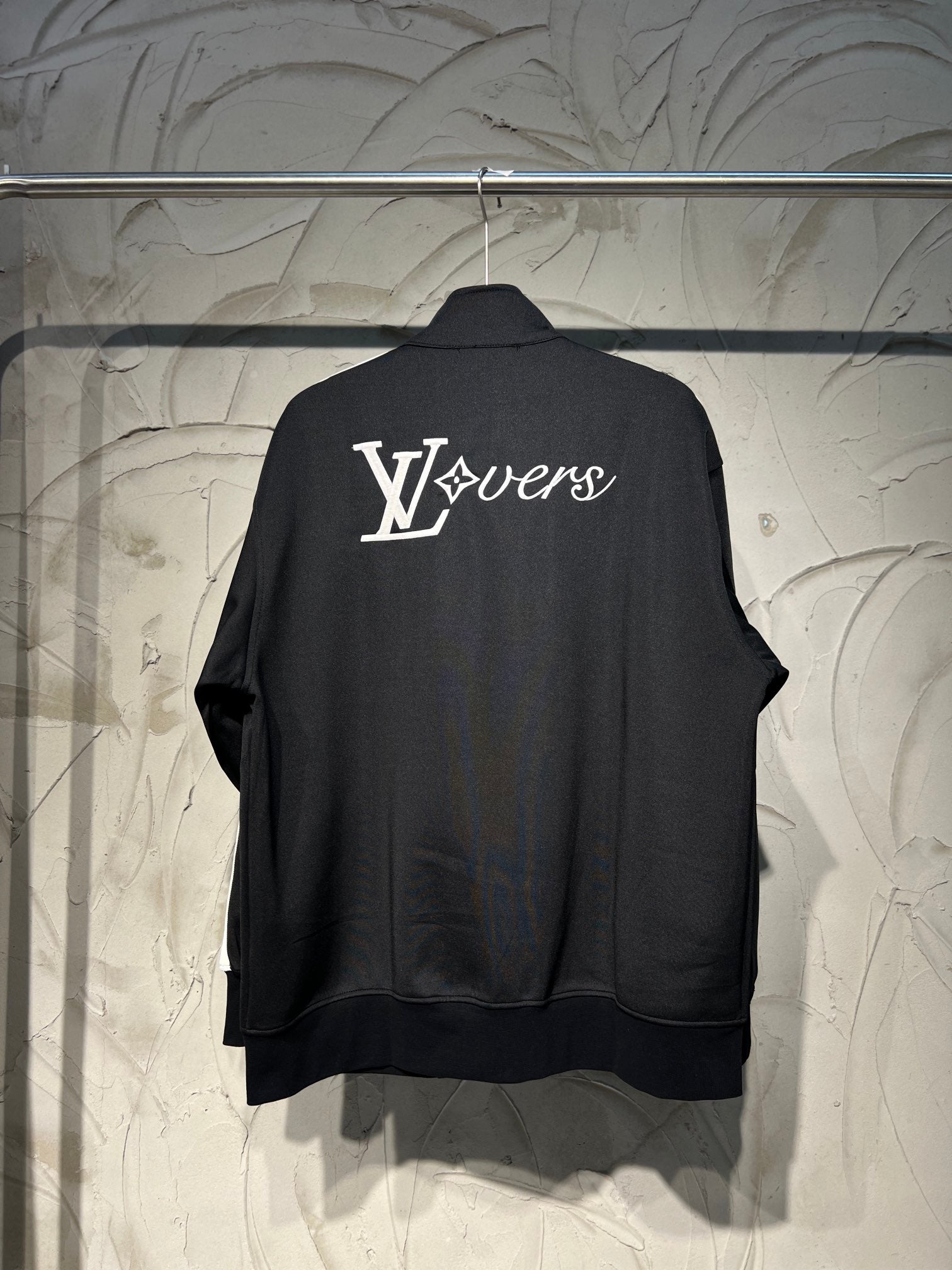 LOUIS VUITTON Floral Embroidery Zip-Up Tracksuit | Unisex Luxury Sweatshirt & Pants Set