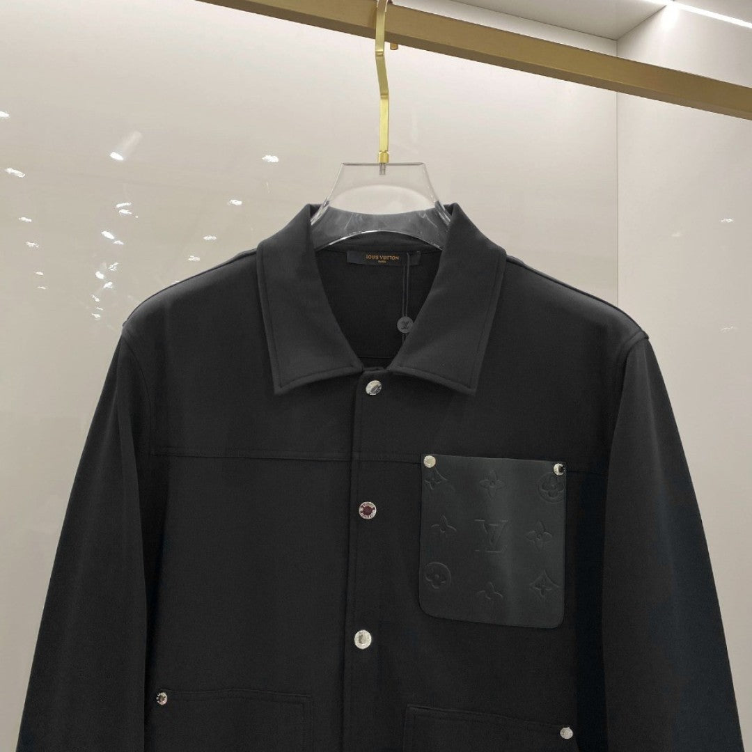 LOUIS VUITTON 2024 Fall/Winter Men’s Jacket | Luxury Fabric & Minimalist Design M-3XL