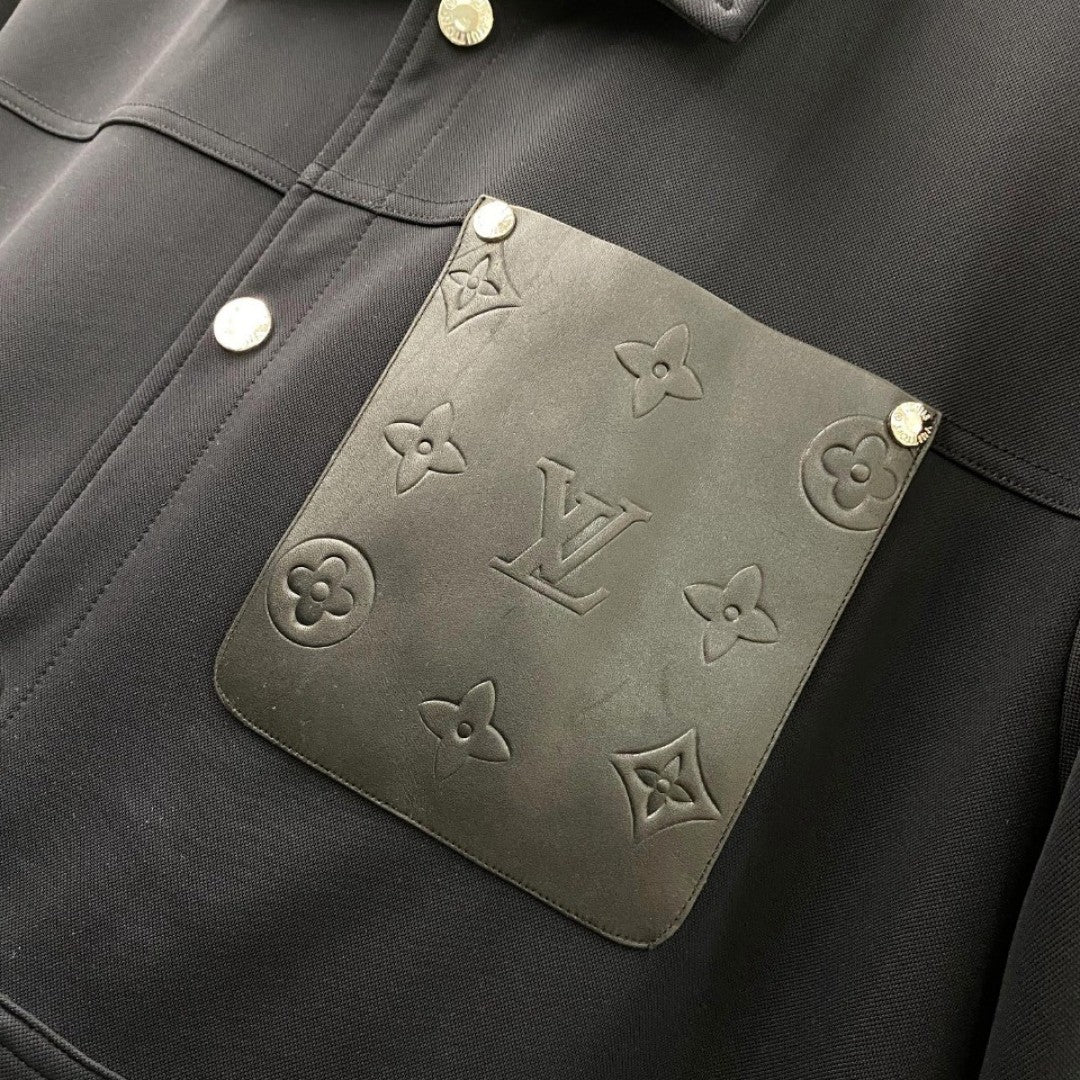LOUIS VUITTON 2024 Fall/Winter Men’s Jacket | Luxury Fabric & Minimalist Design M-3XL