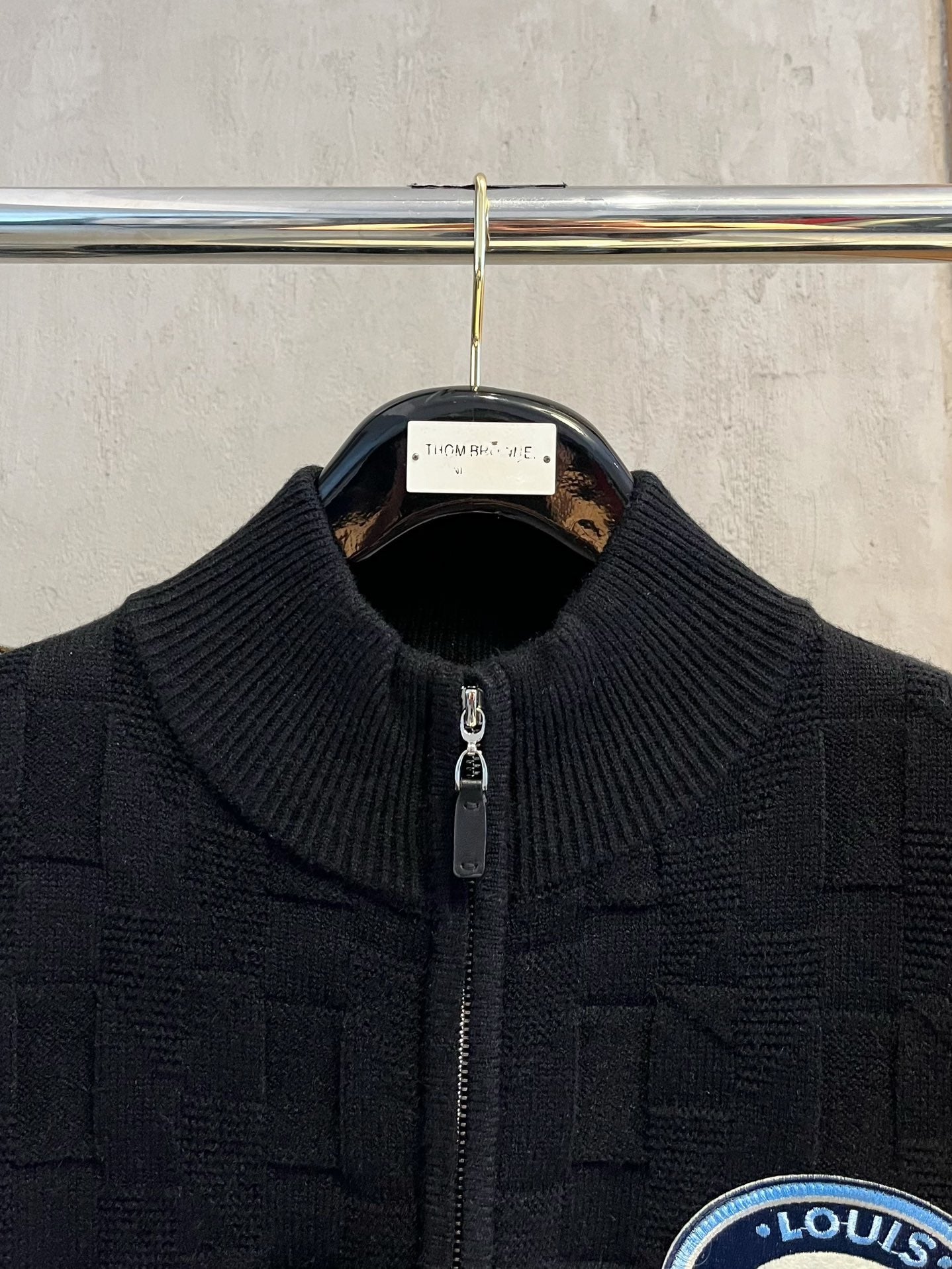 LV Men’s 2024 Fall/Winter Wool Jacket – Premium Soft Wool, Tailored Fit, Luxury Essential