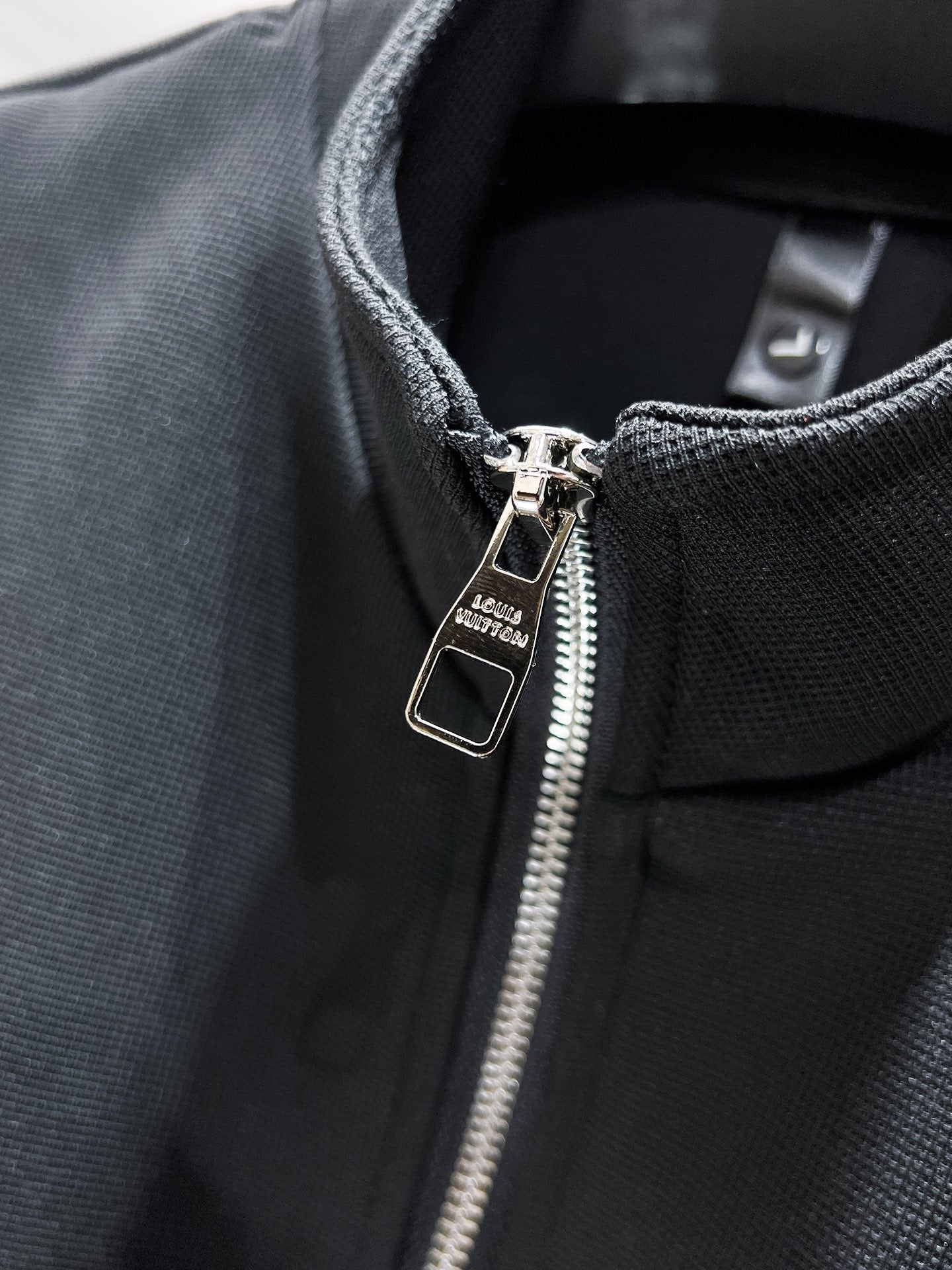 LV Men’s 2024SS Logo Tracksuit – Custom Exclusive Fabric, Zip Jacket & Joggers, Luxury Casualwear