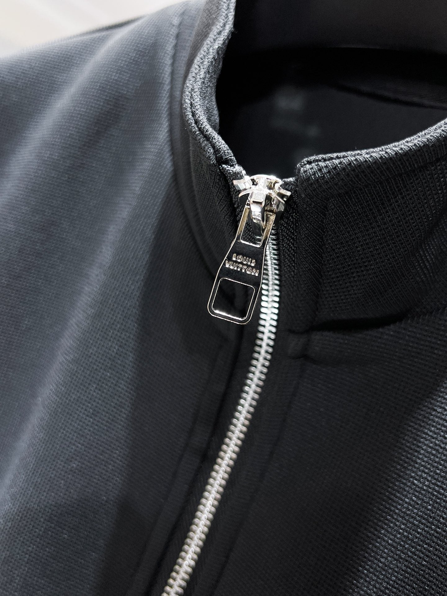 LV Men’s 2024SS Logo Tracksuit – Exclusive Custom Fabric, Zip Jacket & Joggers, Luxury Casualwear