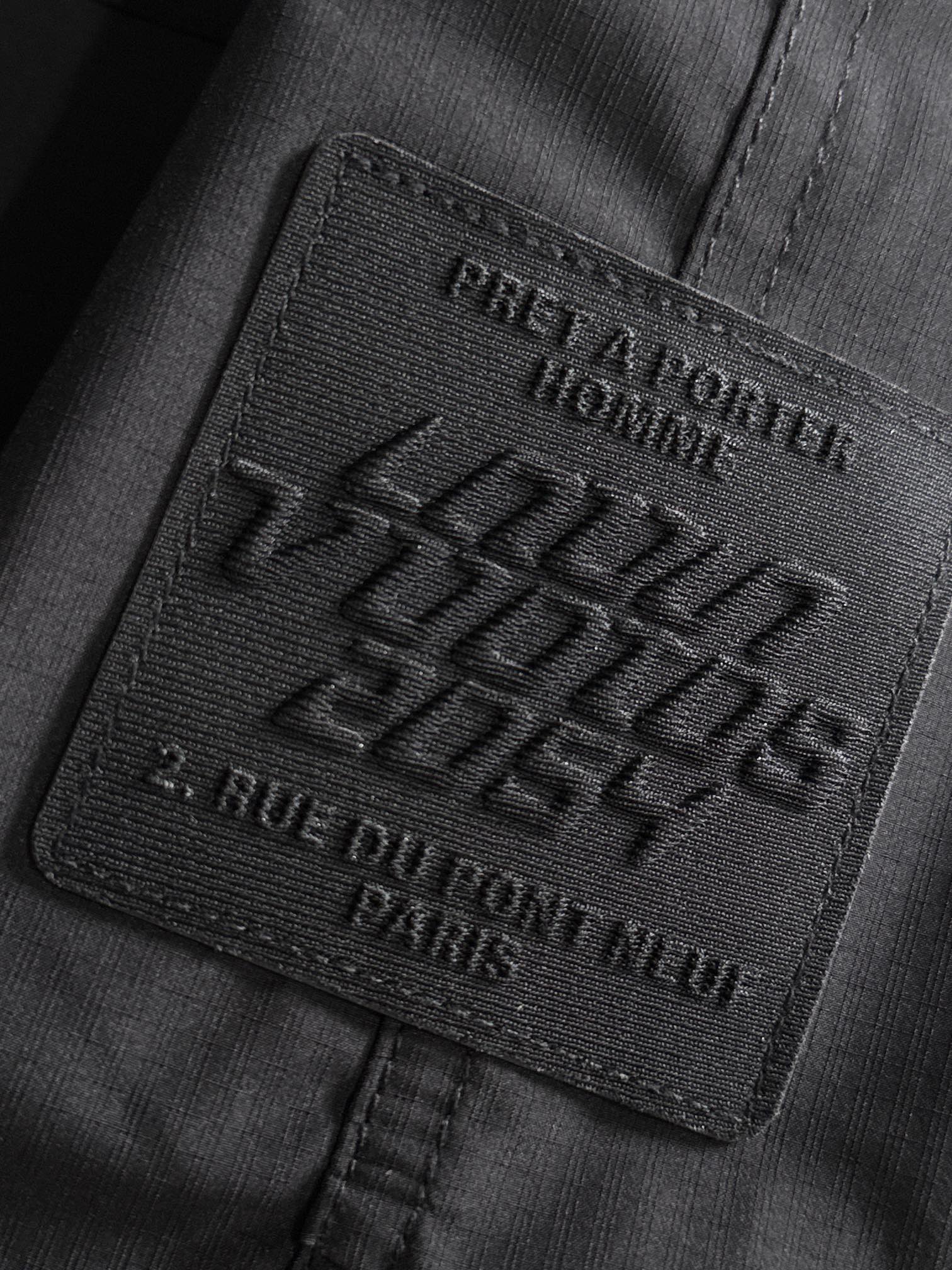LV 2024 Fall/Winter Collar Trench Jacket | Lightweight Nylon Urban Luxury Unisex Outerwear
