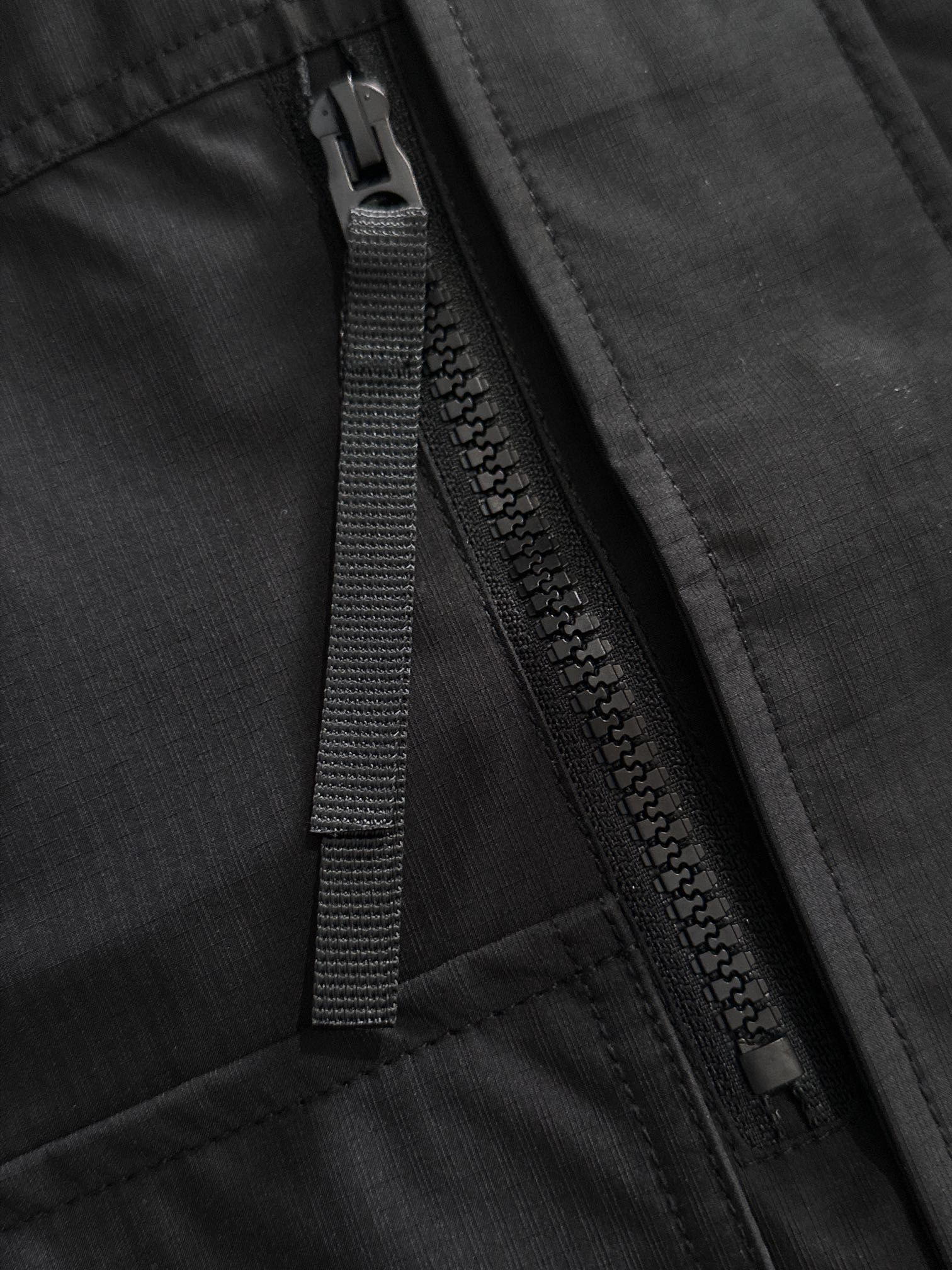 LV 2024 Fall/Winter Collar Trench Jacket | Lightweight Nylon Urban Luxury Unisex Outerwear