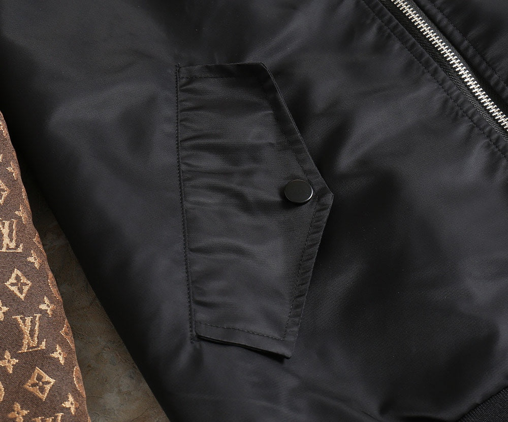 LOUIS VUITTON Men’s Jacket 2024 Autumn Collection – Premium Exclusive Fabric, Authentic Details