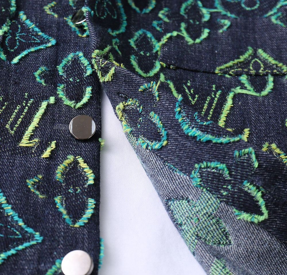 LOUIS VUITTON Men’s Jacket 2024 Autumn Collection｜Premium Boutique Edition with Authentic Details