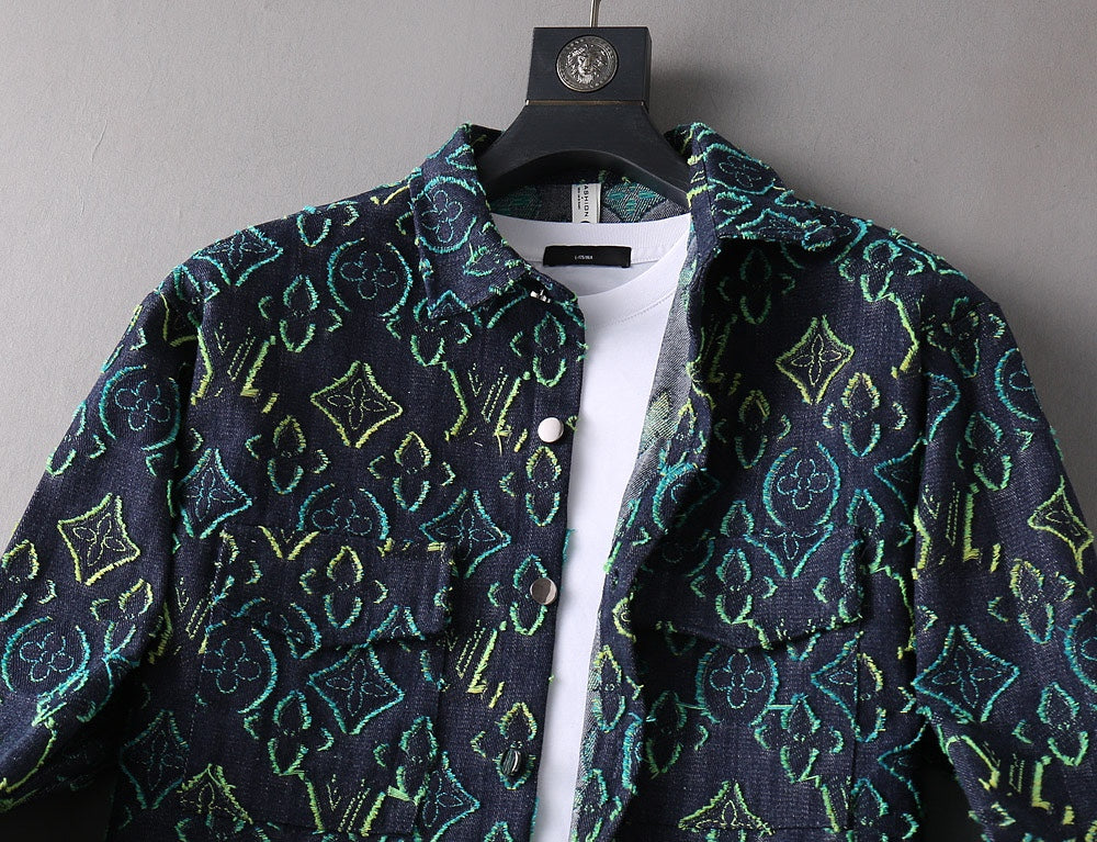 LOUIS VUITTON Men’s Jacket 2024 Autumn Collection｜Premium Boutique Edition with Authentic Details
