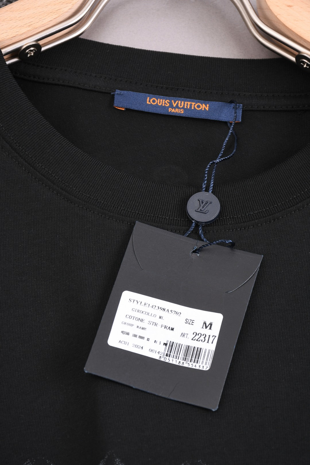 Louis Vuitton 25SS Classic Monogram Gradient Full-Print Cotton T-Shirt – White / Black / Gray / Green / Blue, XS-L