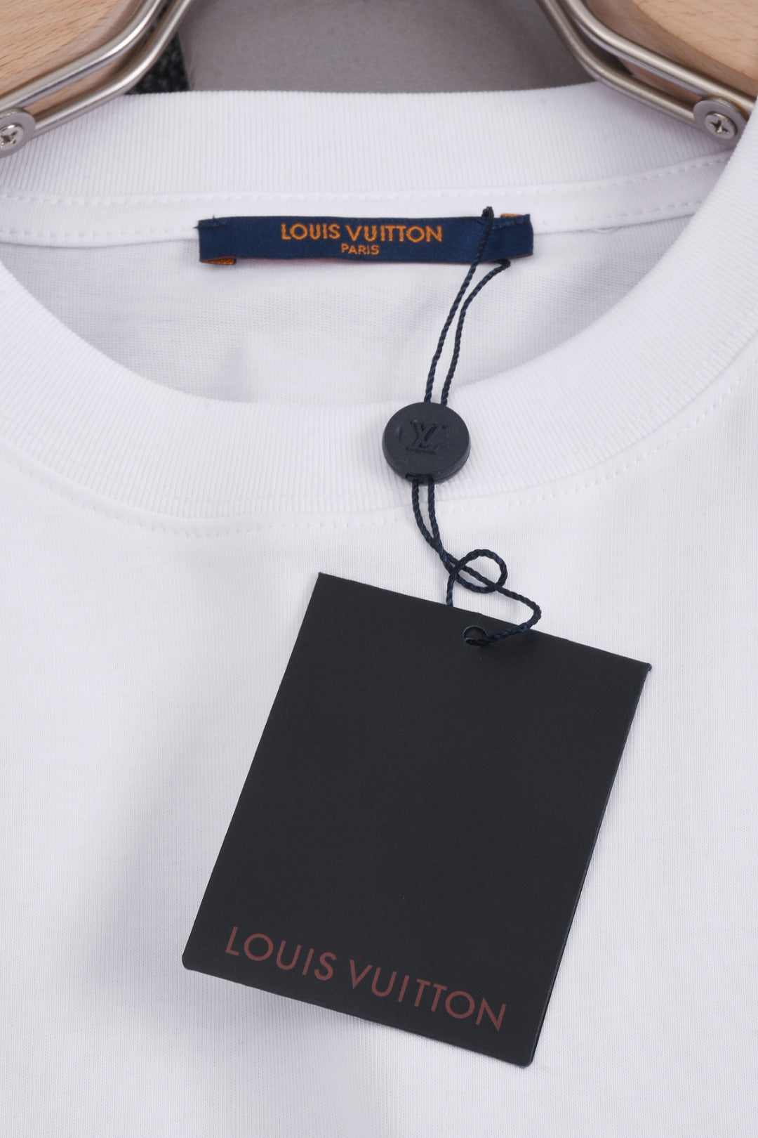 Louis Vuitton 25SS Classic Gradient Monogram Full-Print Cotton T-Shirt – White / Black / Gray / Green / Blue, XS-L