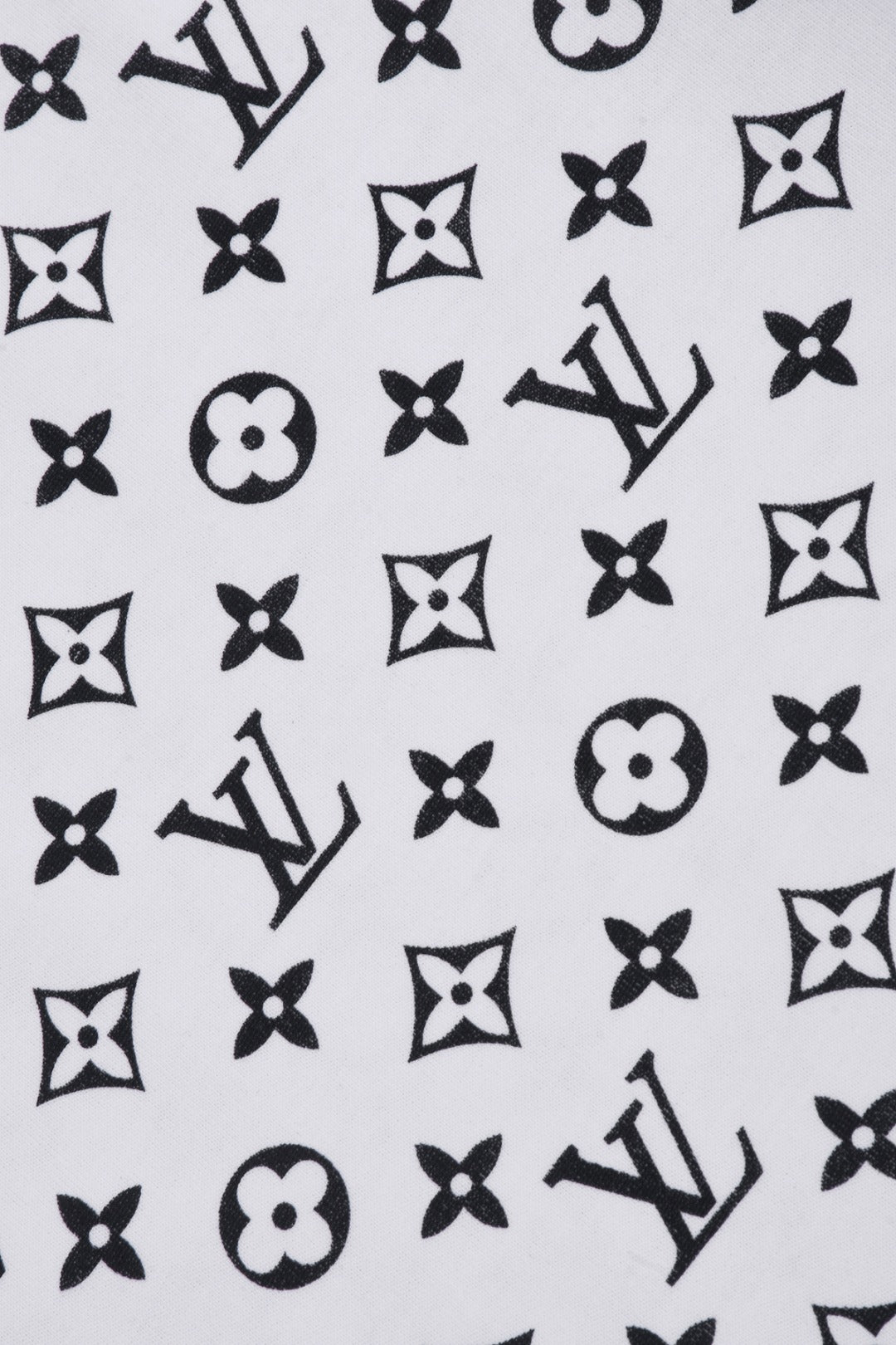 Louis Vuitton 25SS Classic Gradient Monogram Full-Print Cotton T-Shirt – White / Black / Gray / Green / Blue, XS-L